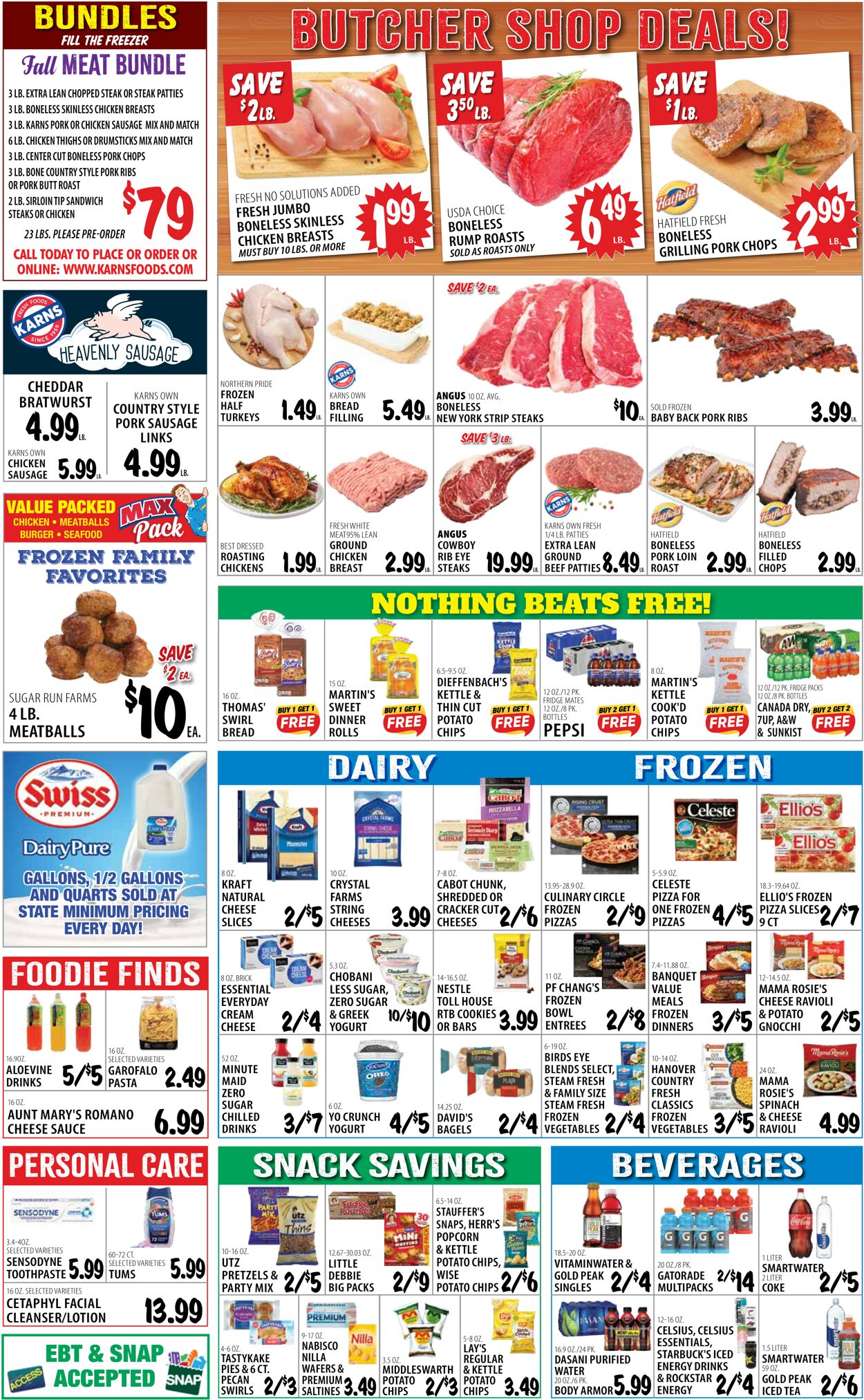 Catalogue Karns Quality Foods from 10/07/2025
