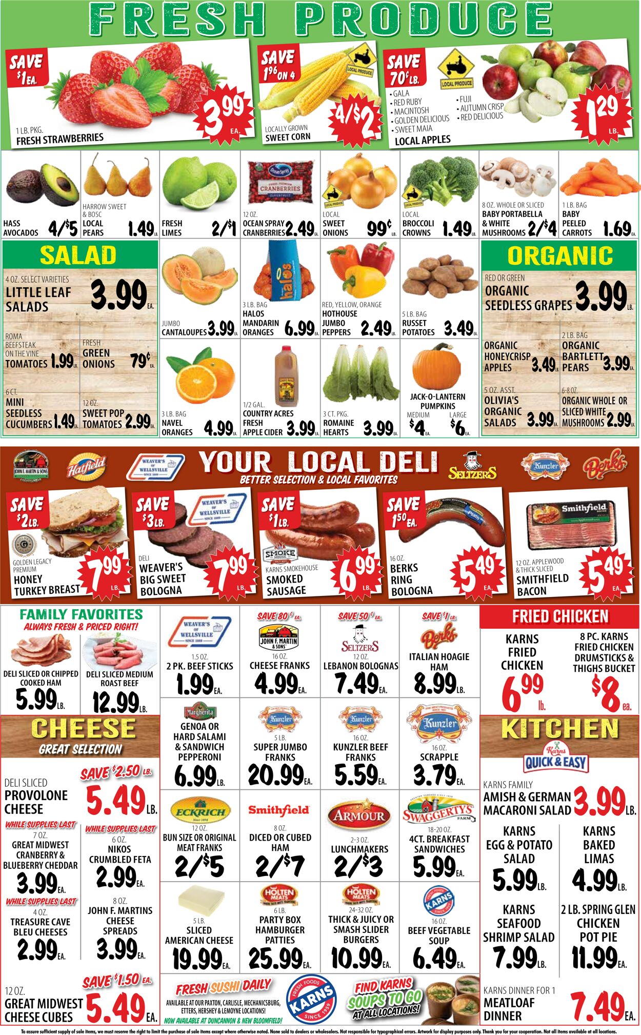 Catalogue Karns Quality Foods from 10/07/2025