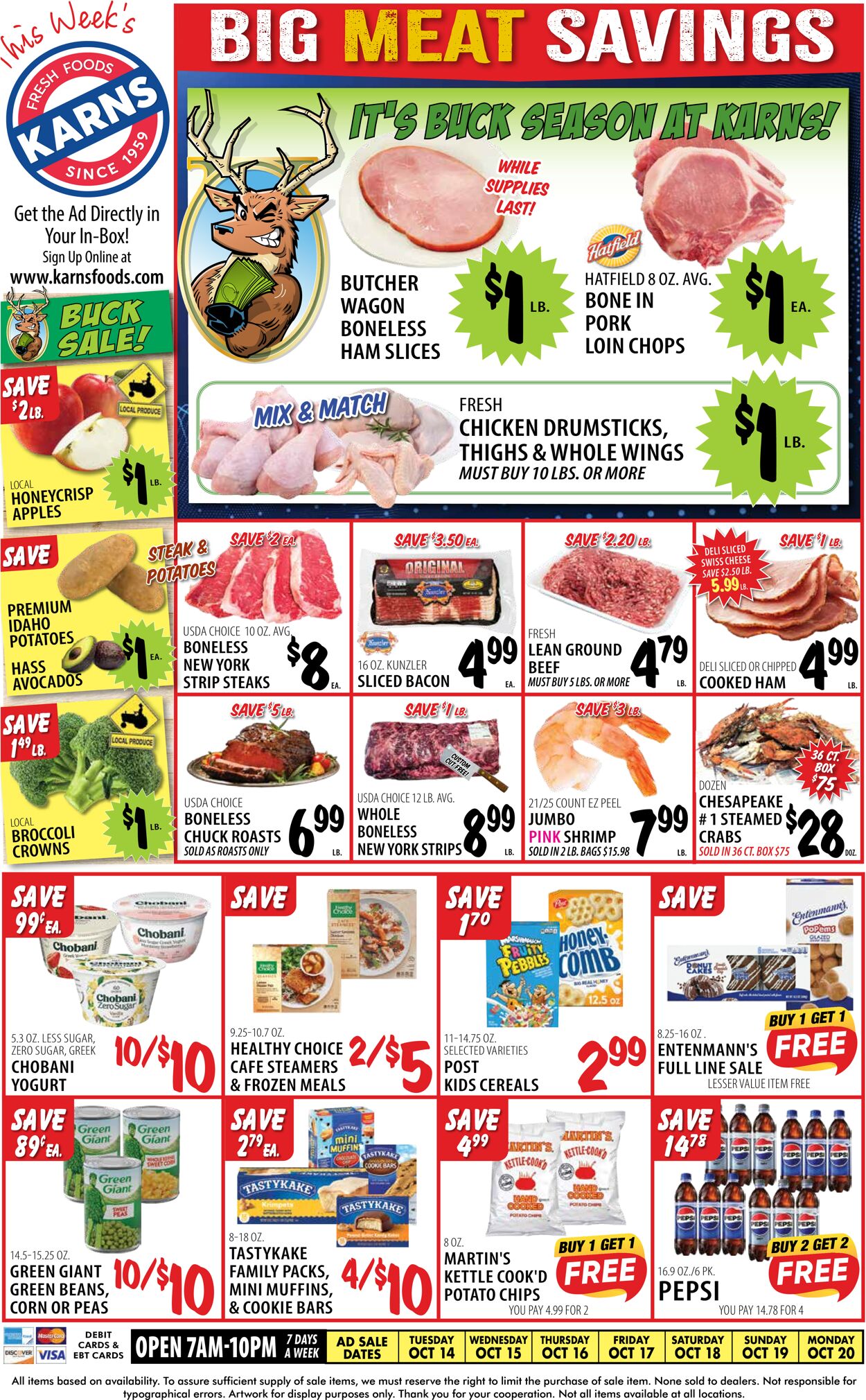 Catalogue Karns Quality Foods from 10/14/2025