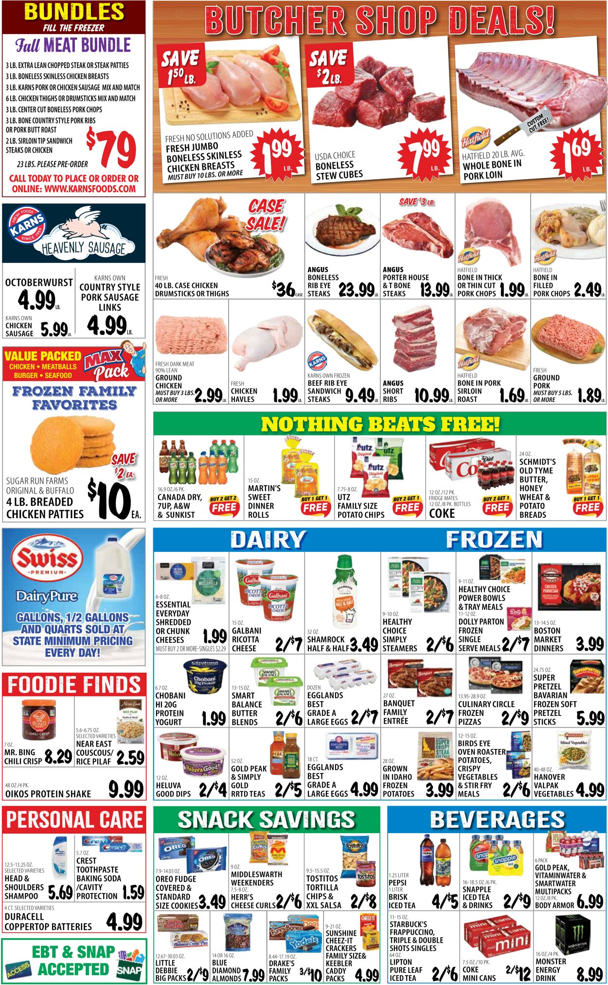Catalogue Karns Quality Foods from 10/14/2025