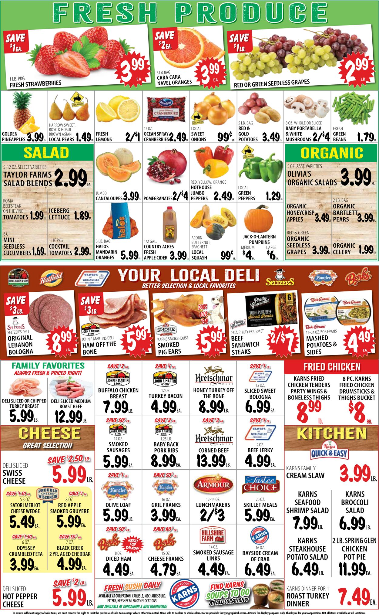 Catalogue Karns Quality Foods from 10/14/2025