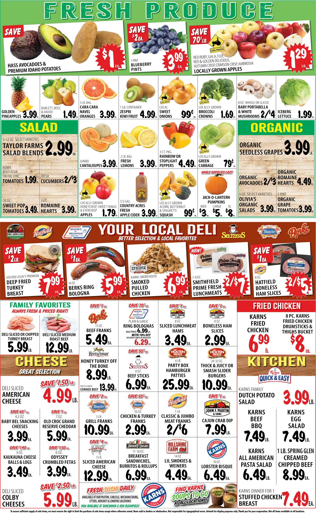Catalogue Karns Quality Foods from 10/21/2025