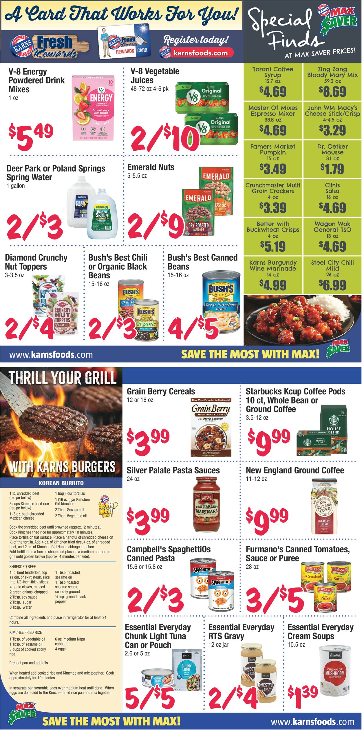 Catalogue Karns Quality Foods from 10/28/2025