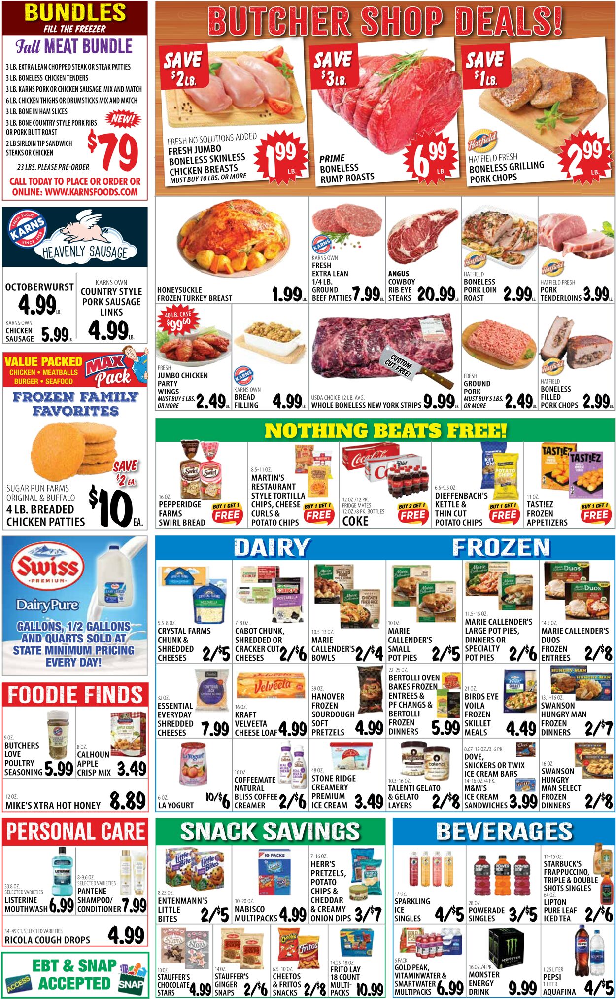 Catalogue Karns Quality Foods from 10/28/2025