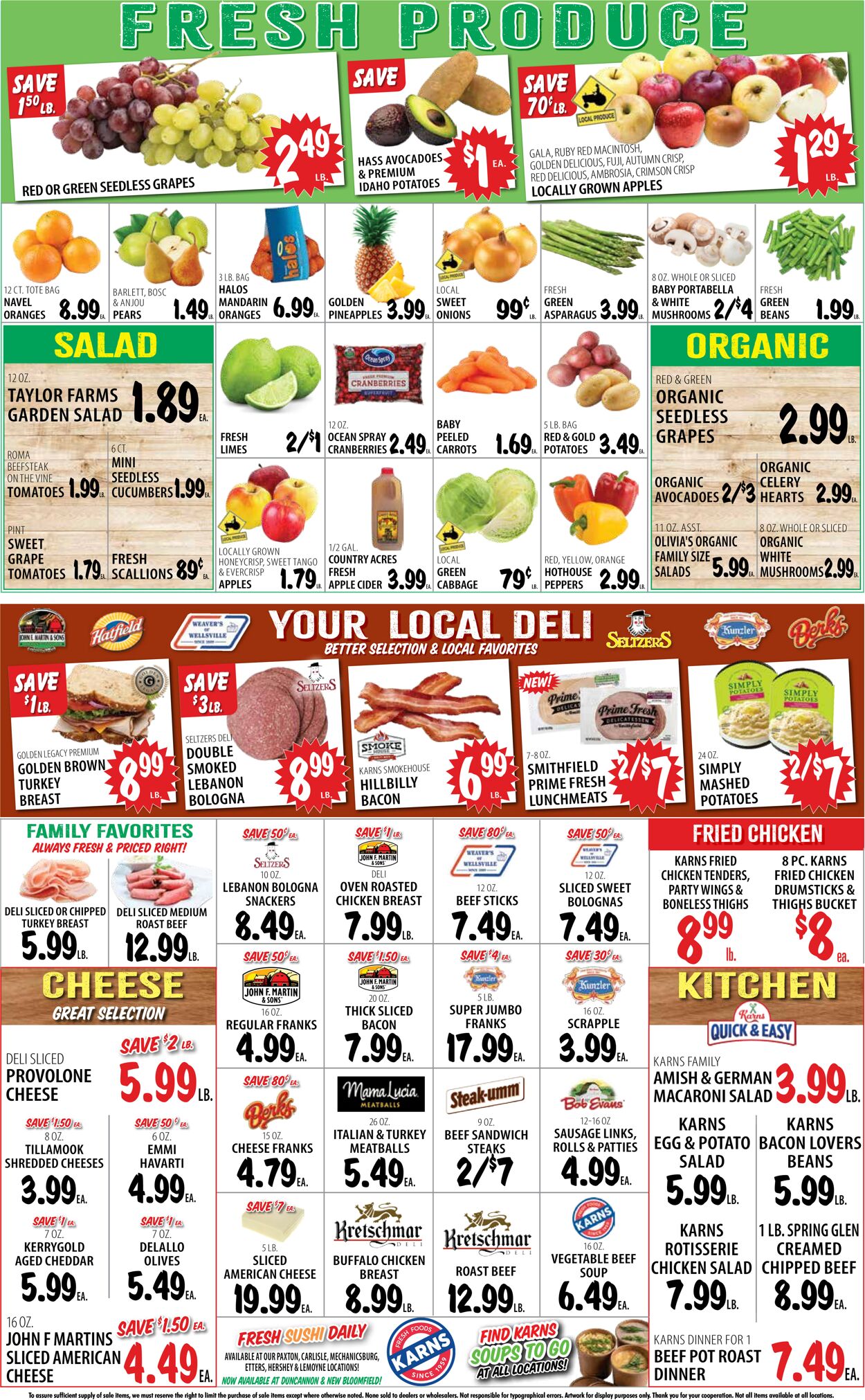 Catalogue Karns Quality Foods from 10/28/2025