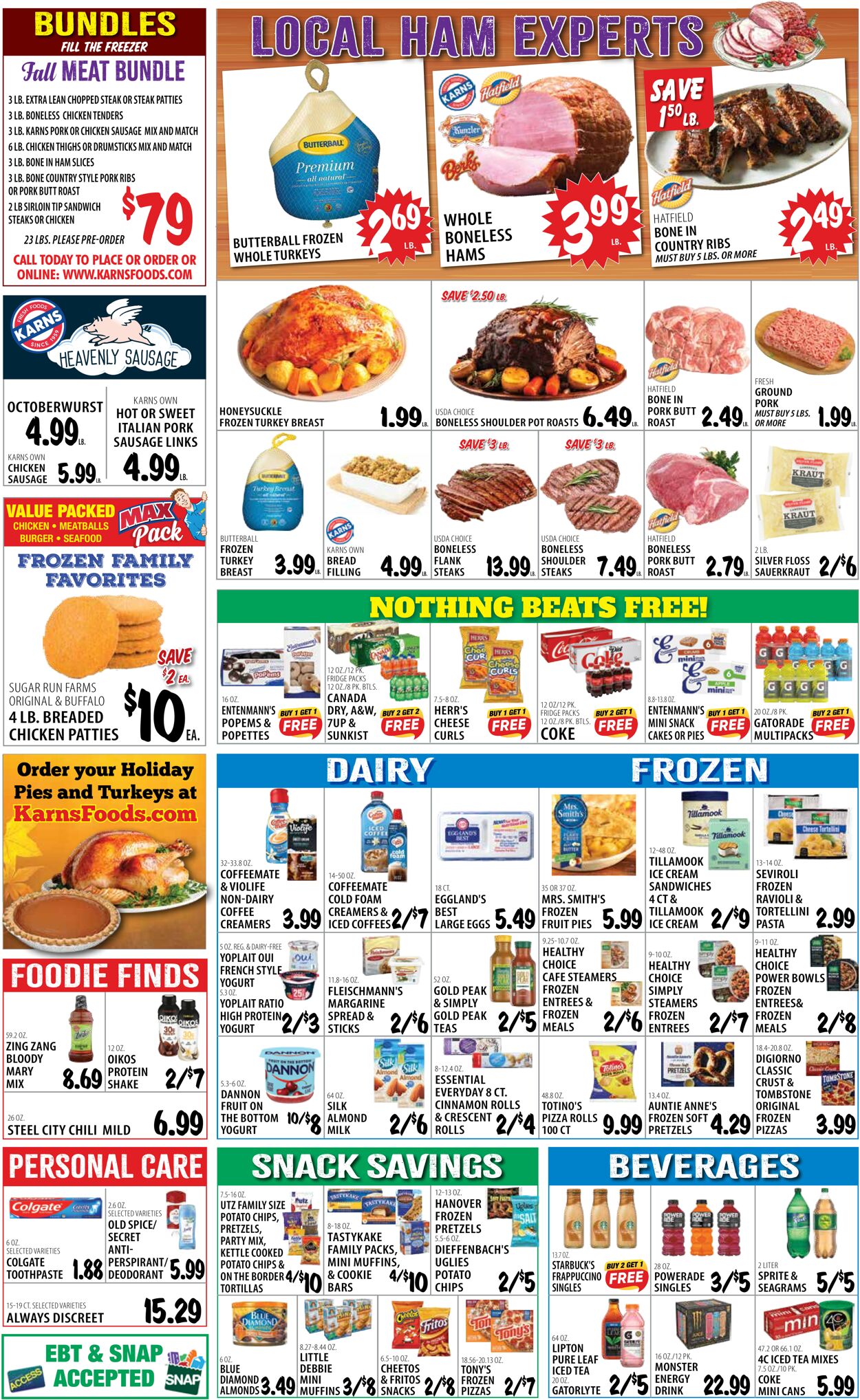 Catalogue Karns Quality Foods from 11/11/2025
