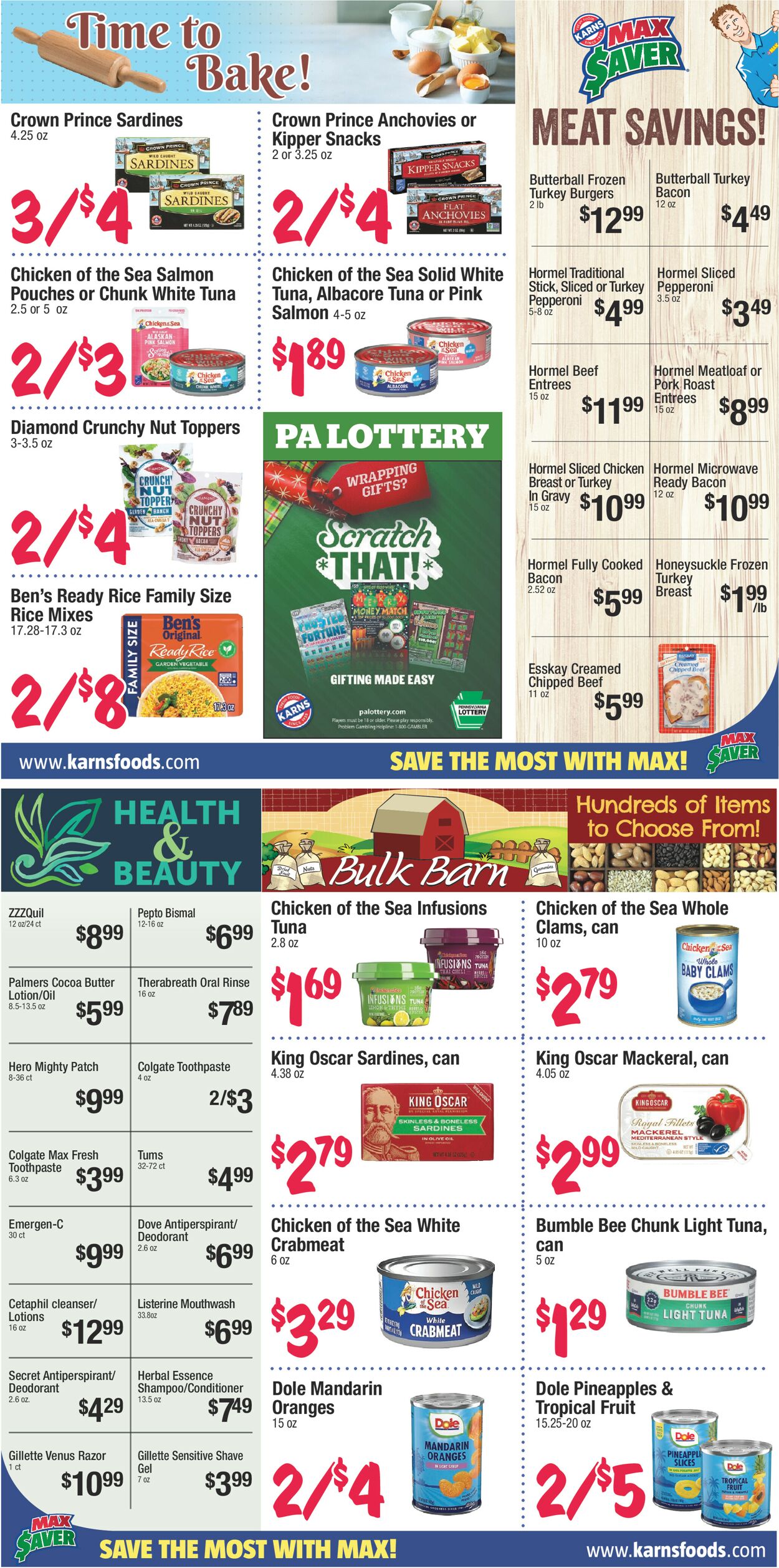 Catalogue Karns Quality Foods from 11/25/2025