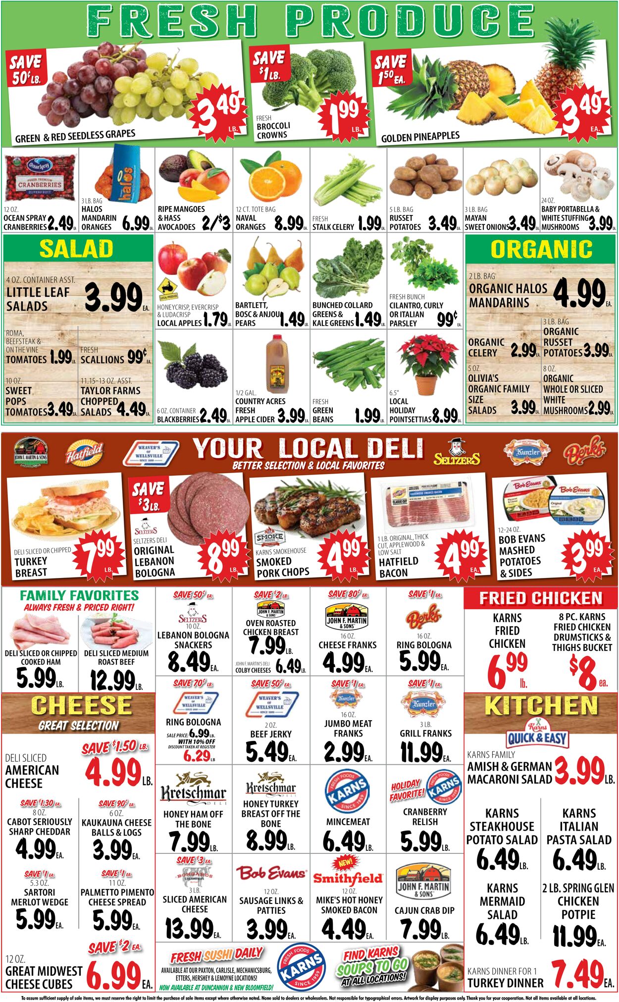 Catalogue Karns Quality Foods from 11/25/2025