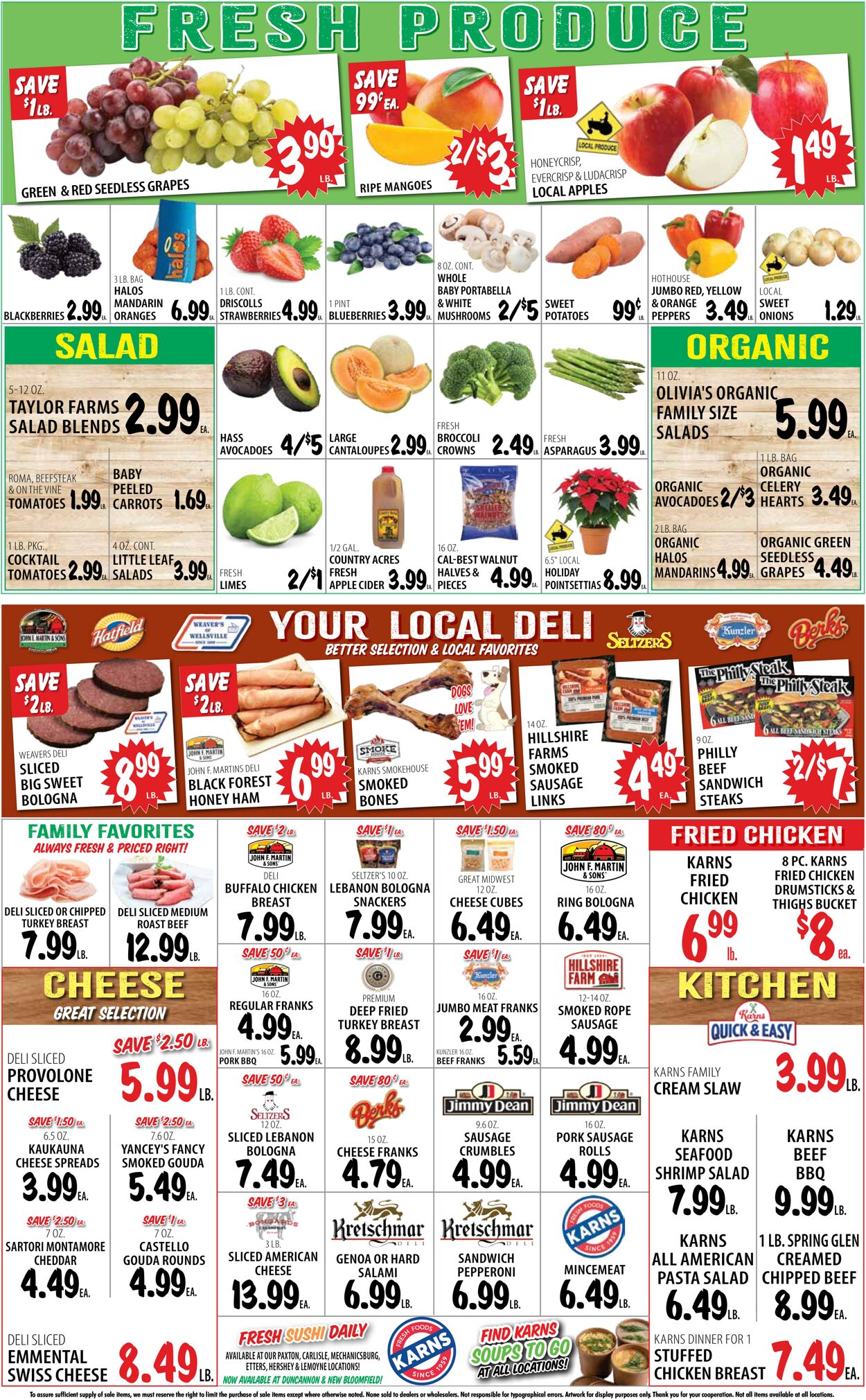 Catalogue Karns Quality Foods from 12/09/2025