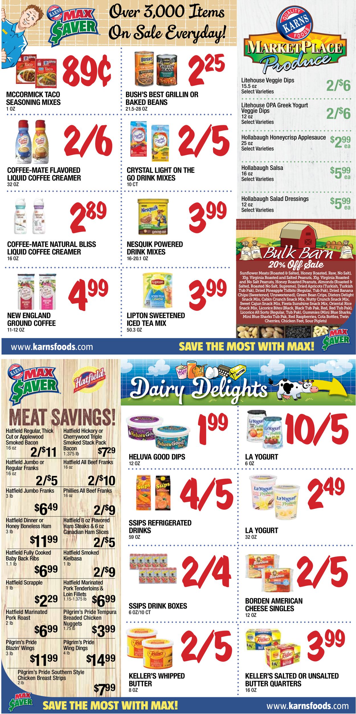 Catalogue Karns Quality Foods from 07/14/2020