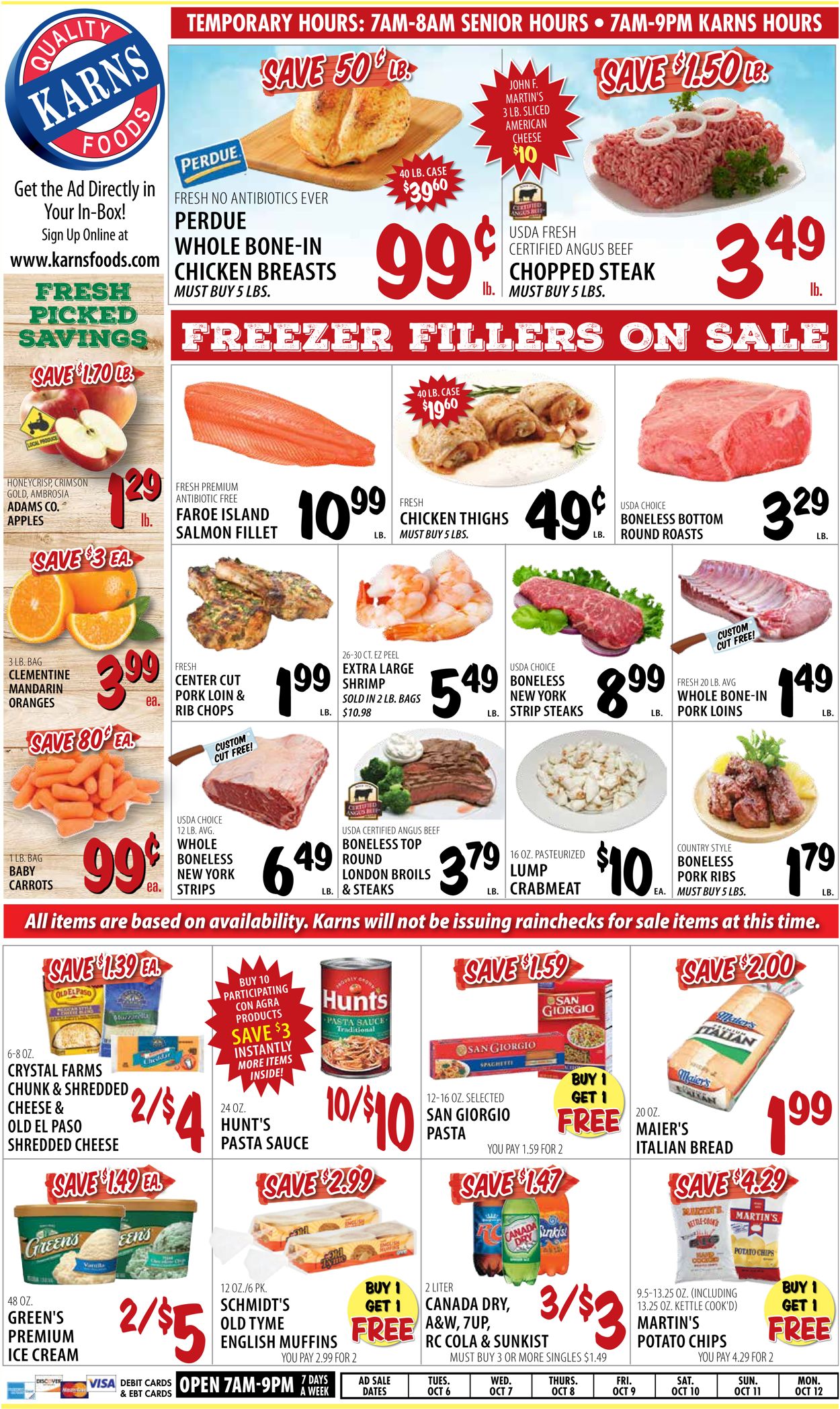 Catalogue Karns Quality Foods from 10/06/2020