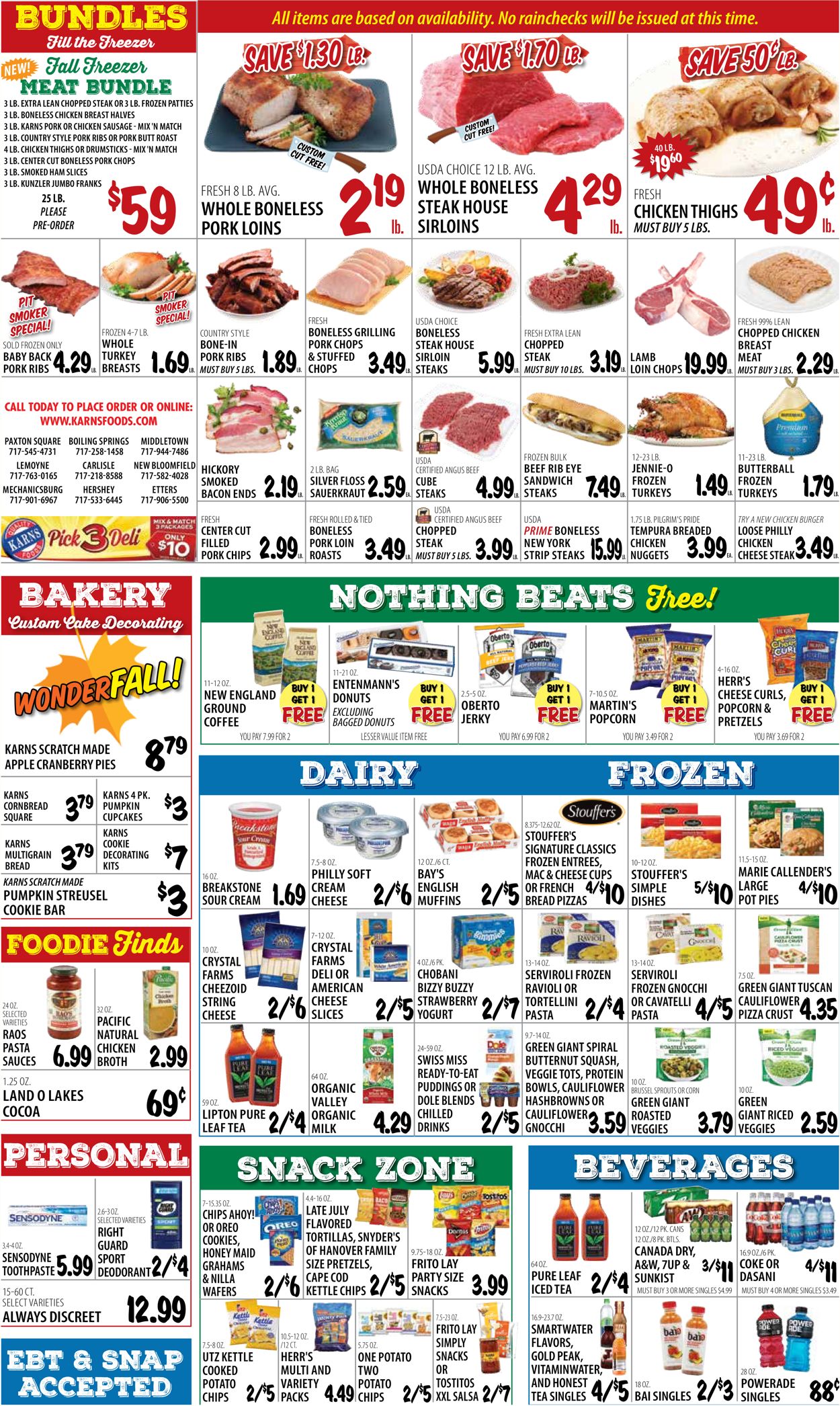 Catalogue Karns Quality Foods from 10/13/2020