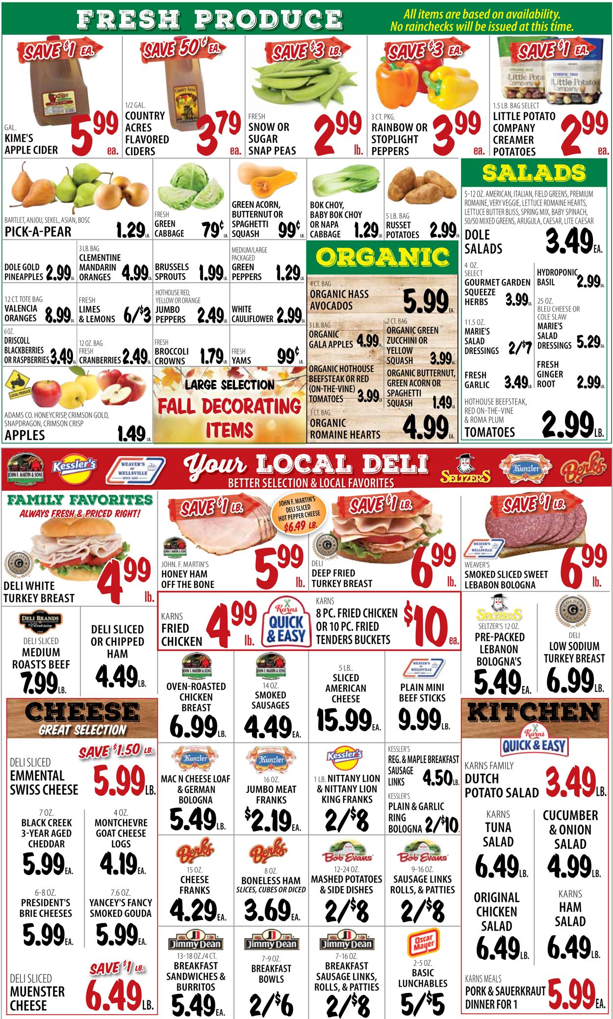 Catalogue Karns Quality Foods from 10/13/2020