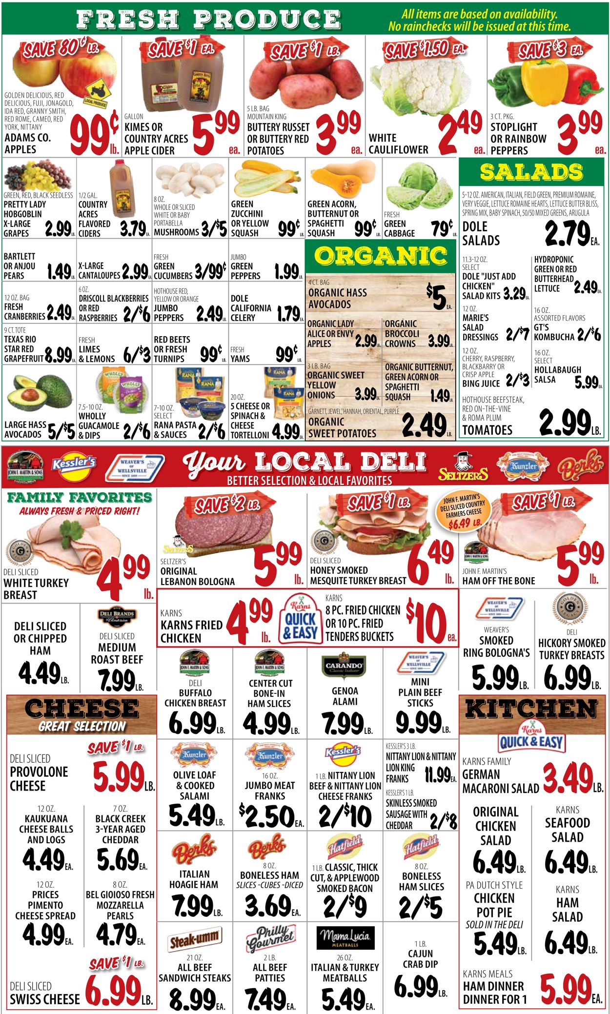 Catalogue Karns Quality Foods from 10/27/2020