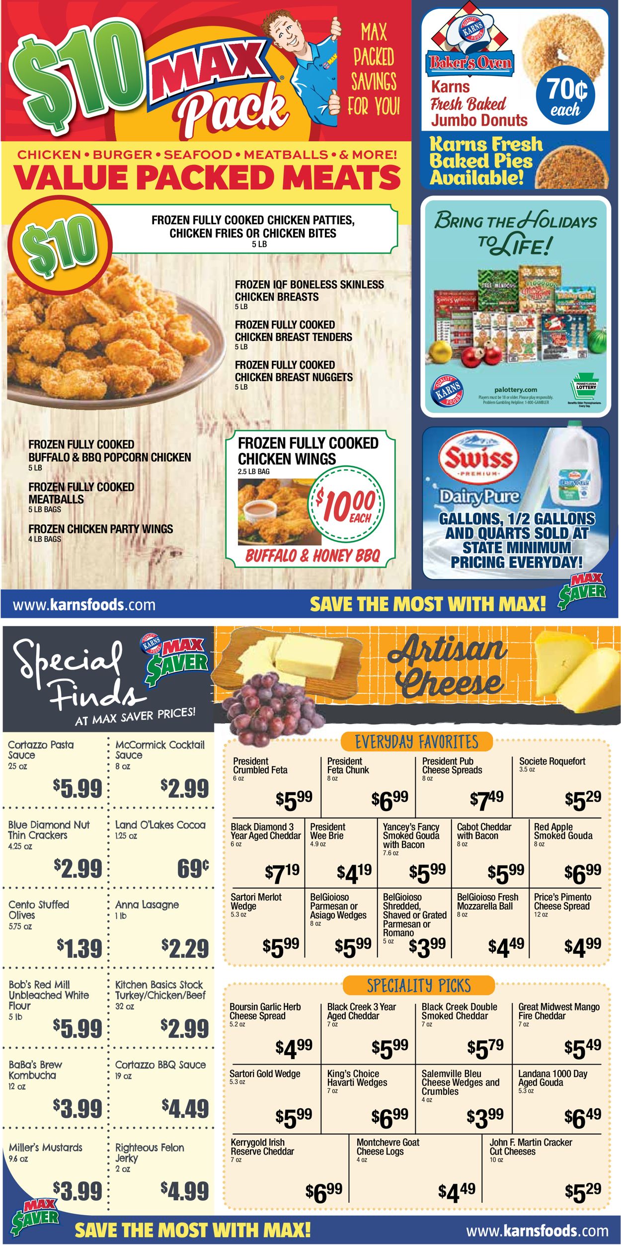 Catalogue Karns Quality Foods Christmas 2020 from 12/01/2020