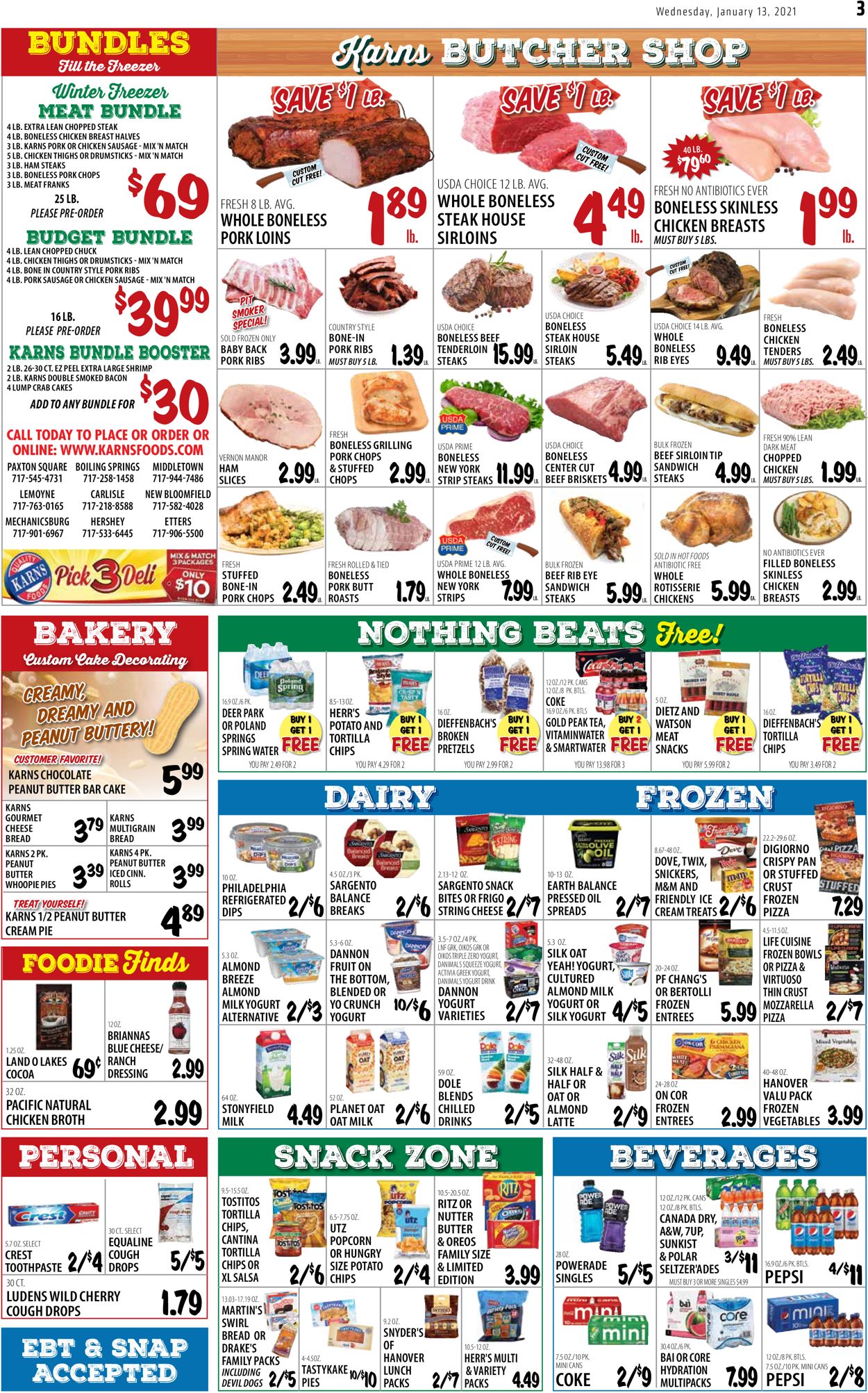 Catalogue Karns Quality Foods from 01/12/2021