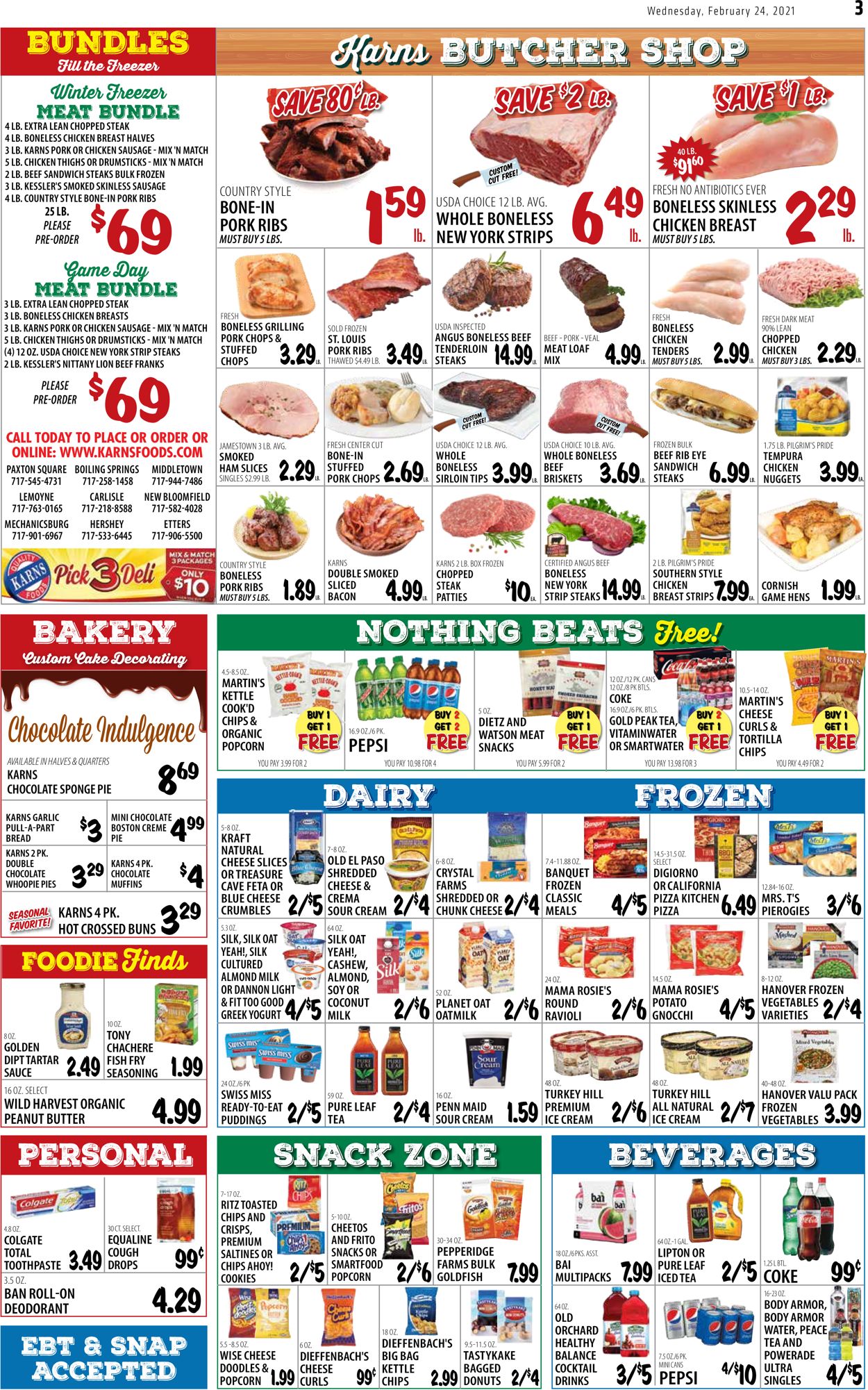 Catalogue Karns Quality Foods from 02/23/2021