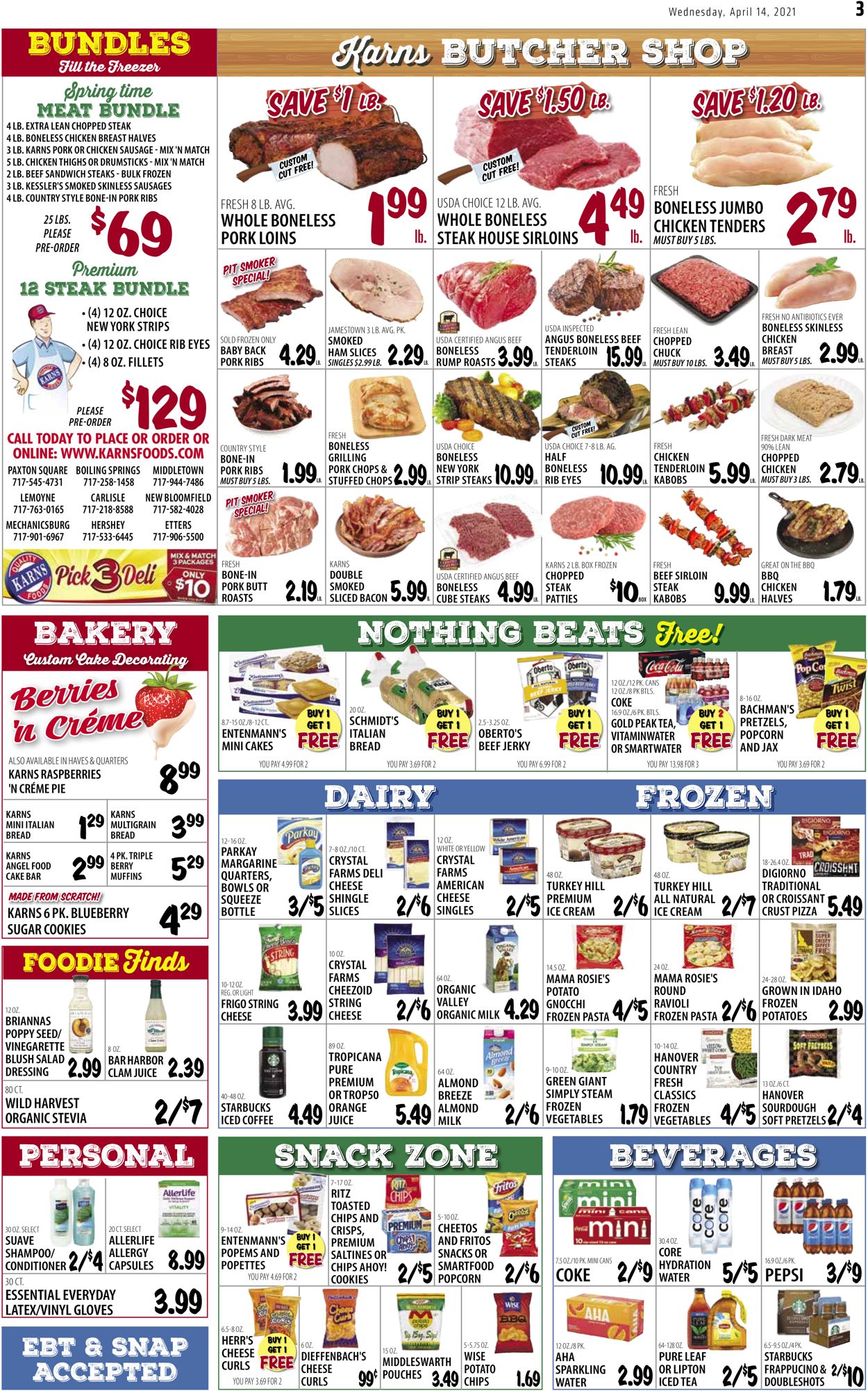 Catalogue Karns Quality Foods from 04/13/2021
