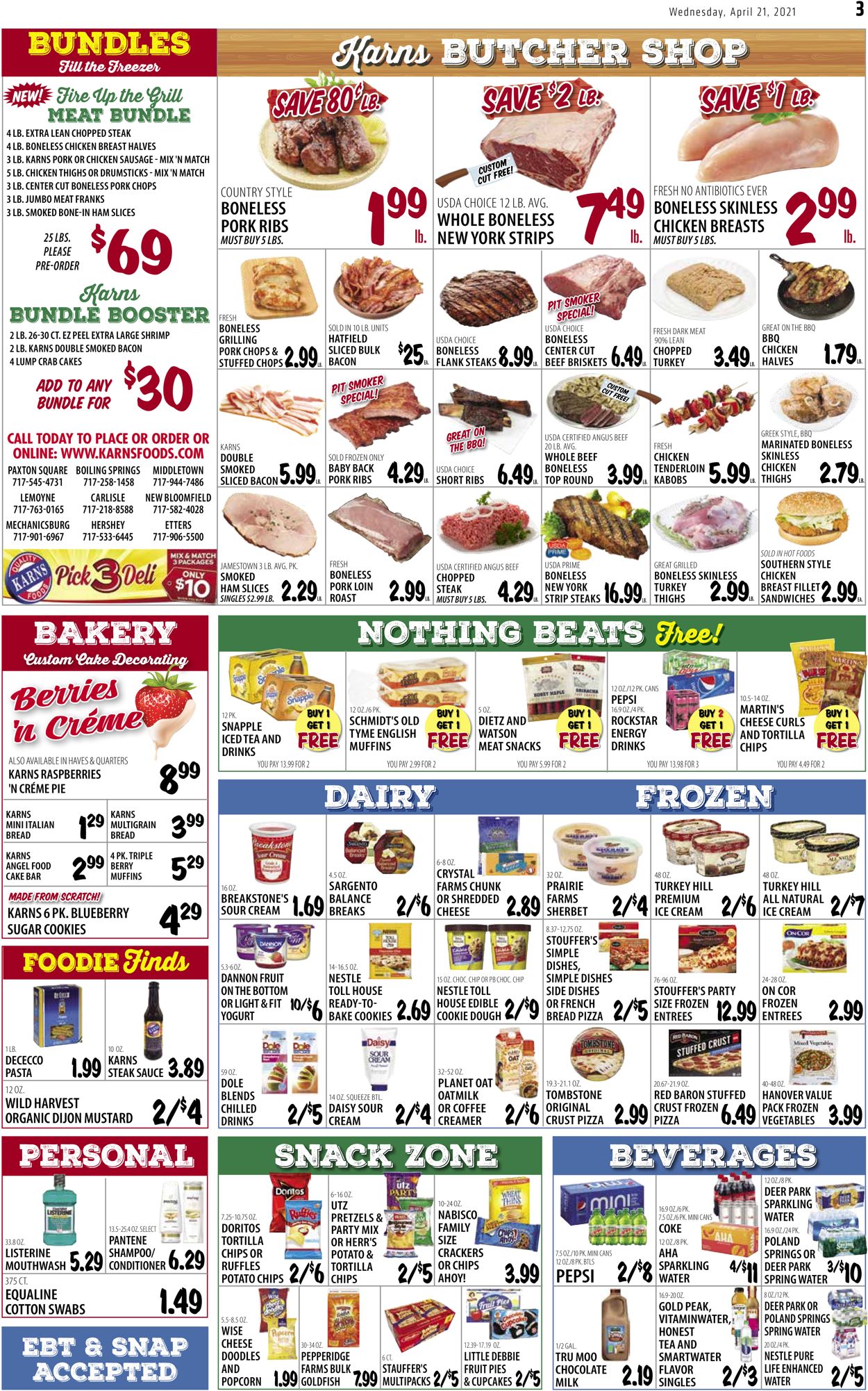 Catalogue Karns Quality Foods from 04/20/2021