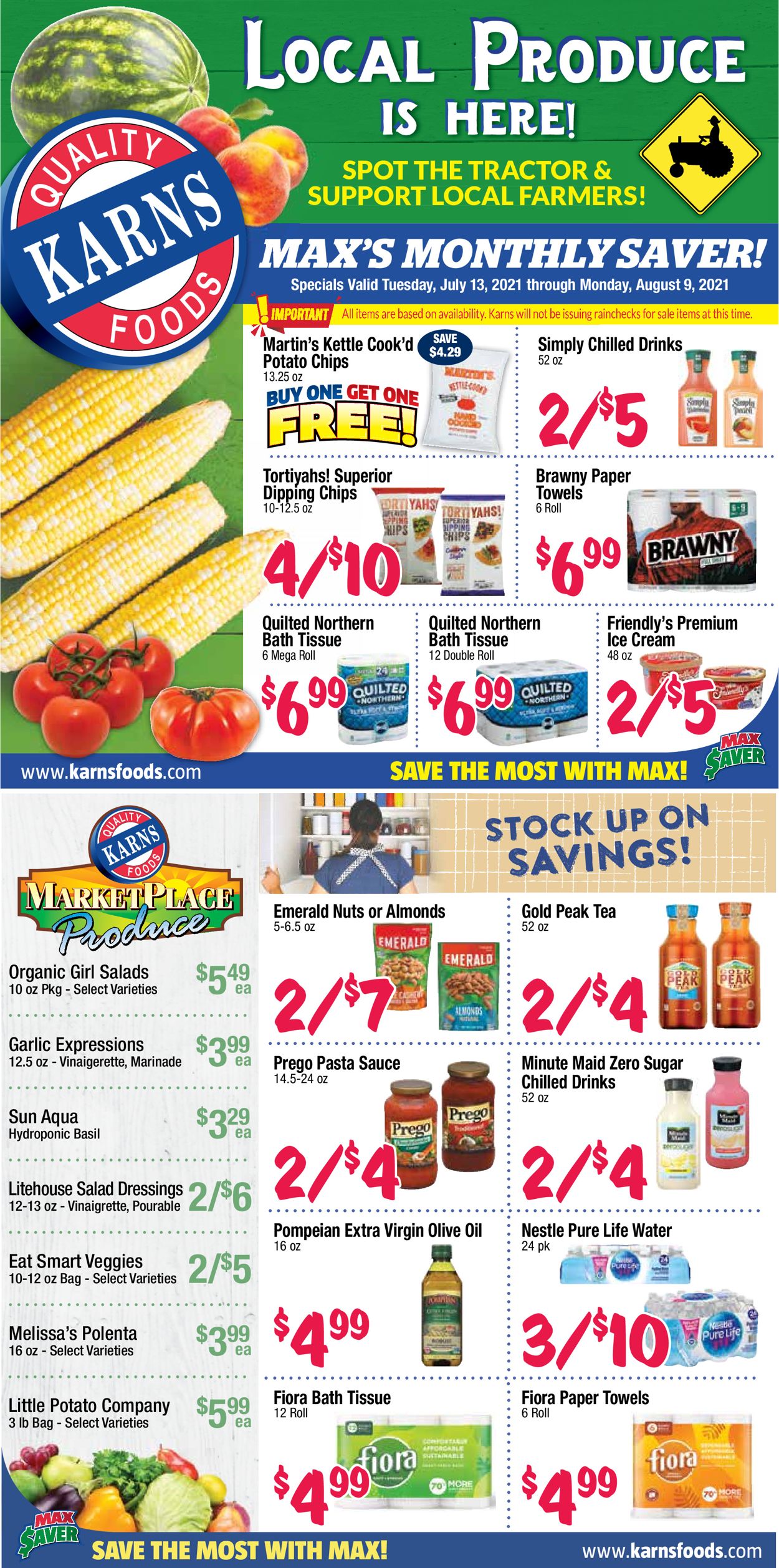 Catalogue Karns Quality Foods from 07/13/2021