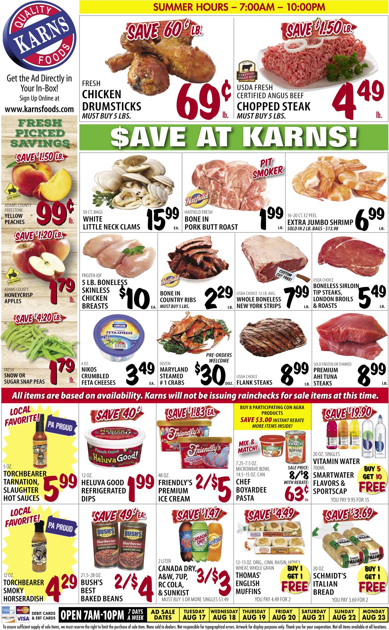Catalogue Karns Quality Foods from 08/17/2021