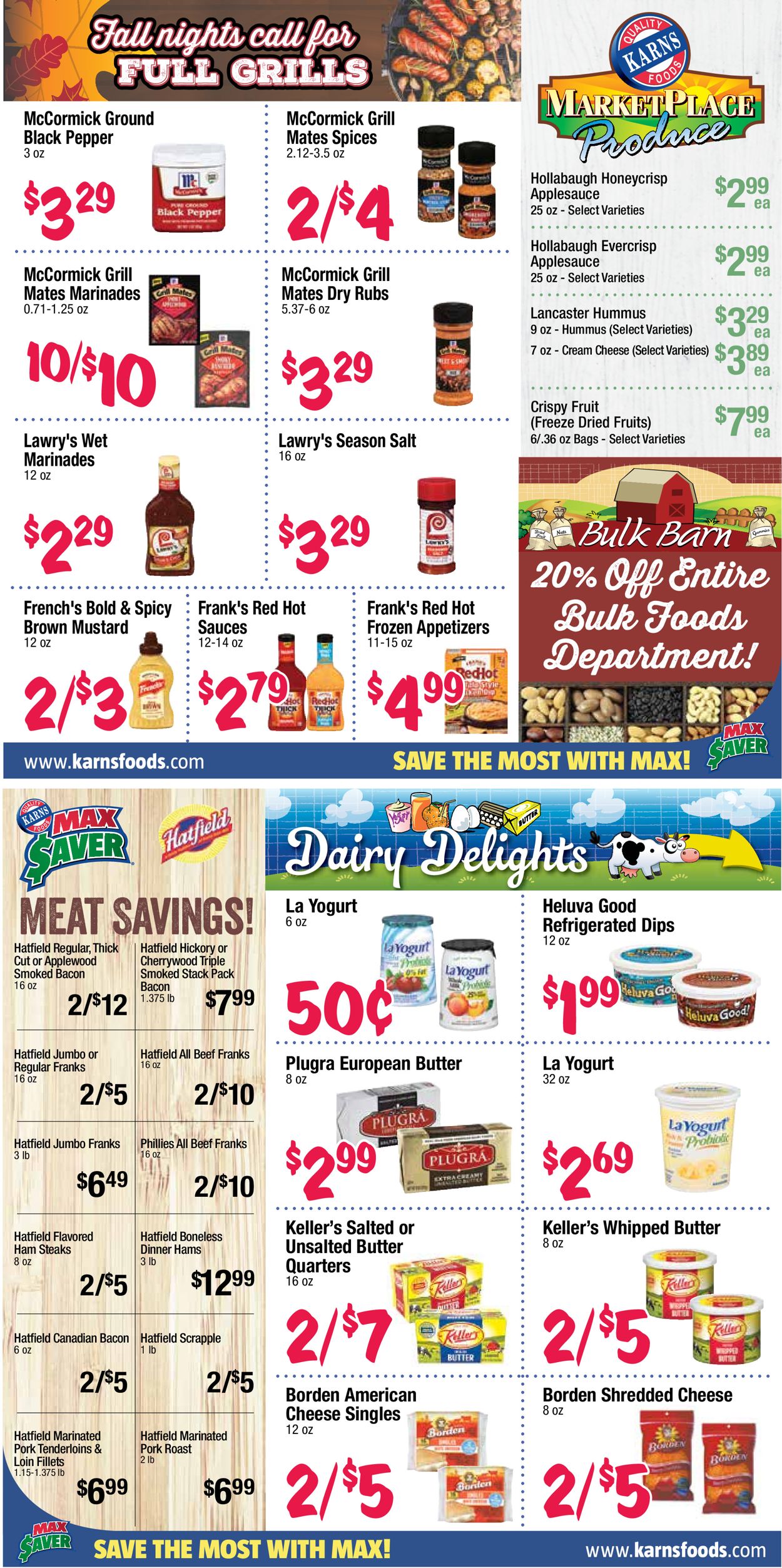 Catalogue Karns Quality Foods from 09/07/2021