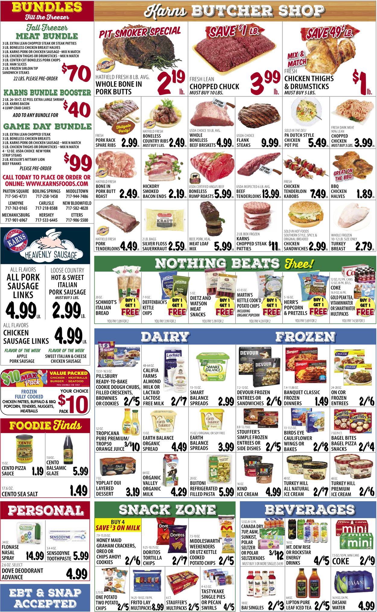 Catalogue Karns Quality Foods Halloween 2021 from 10/19/2021