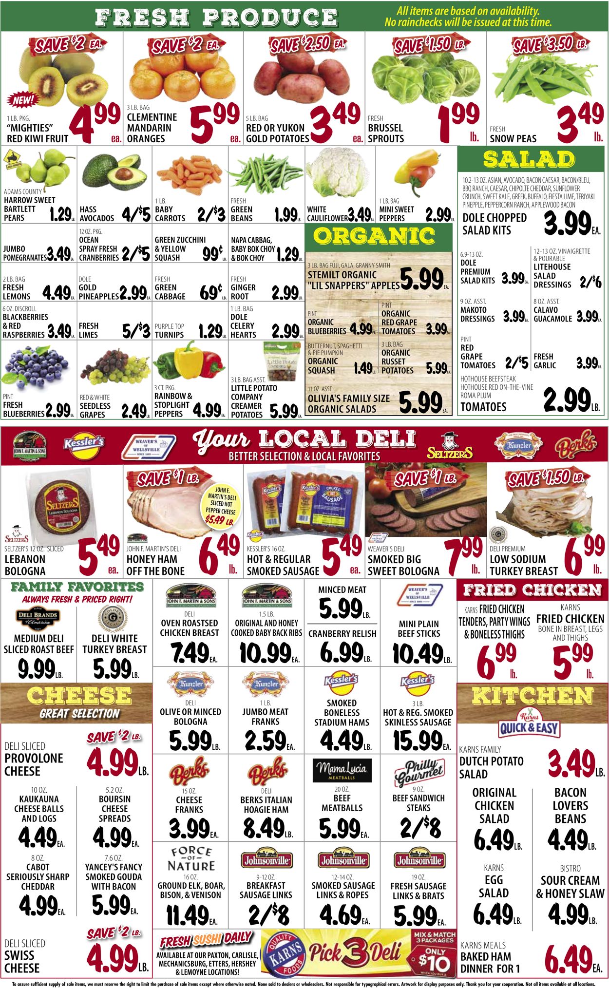 Catalogue Karns Quality Foods from 11/09/2021
