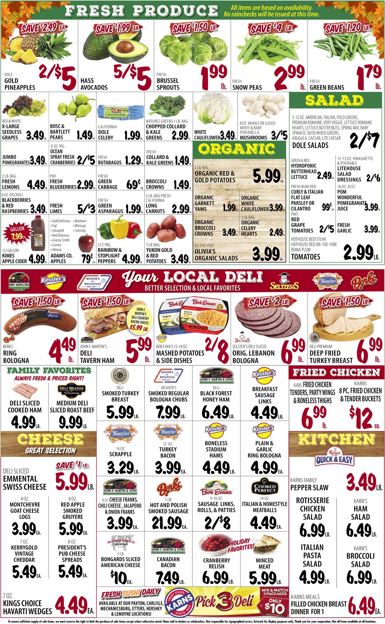 Catalogue Karns Quality Foods from 11/16/2021