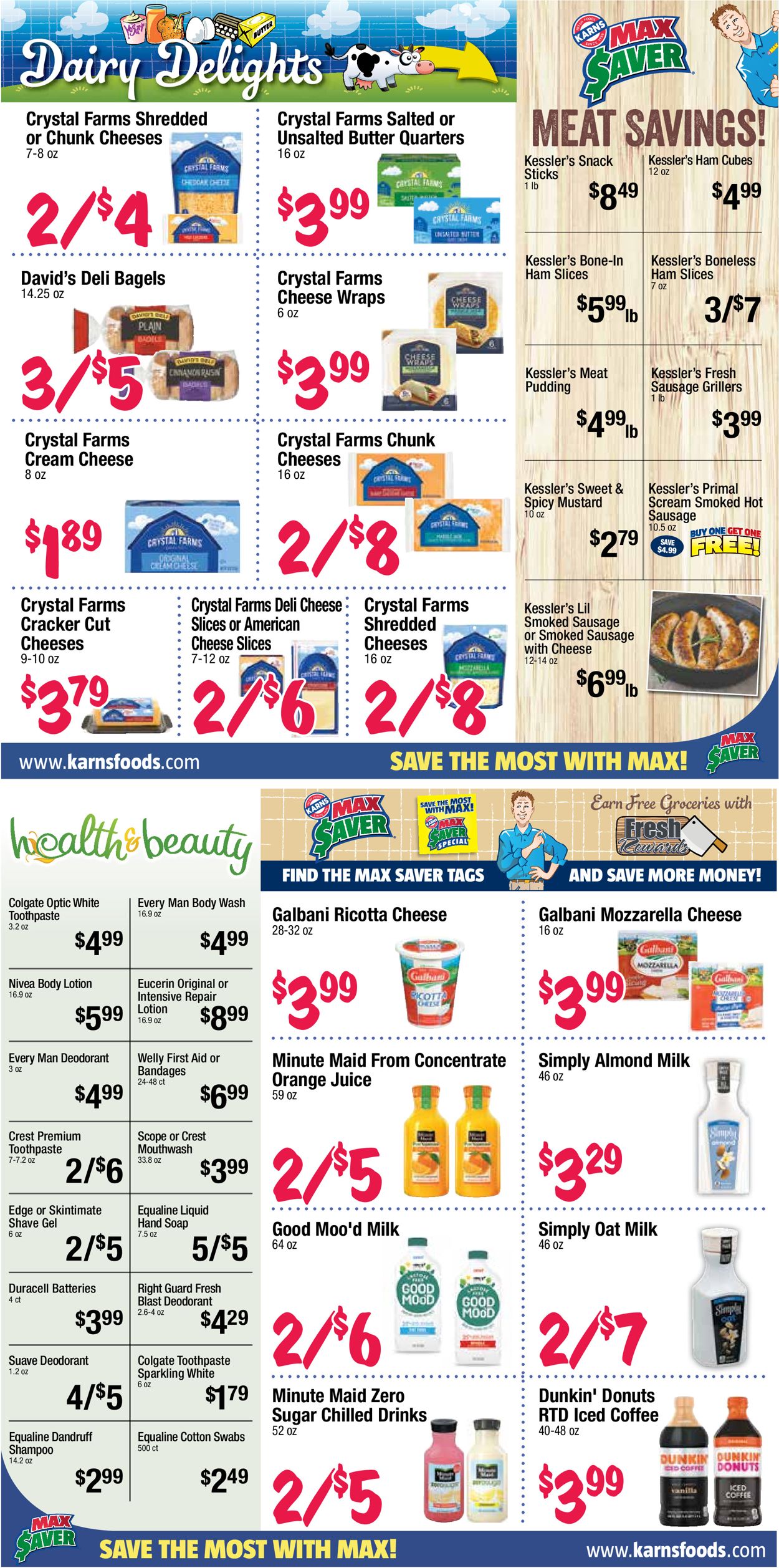 Catalogue Karns Quality Foods HOLIDAYS 2021 from 11/30/2021