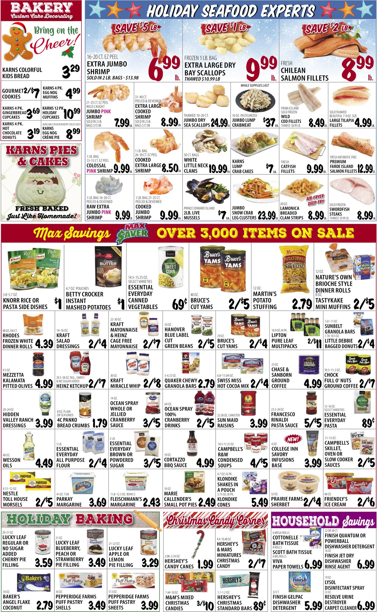 Catalogue Karns Quality Foods HOLIDAYS 2021 from 12/14/2021