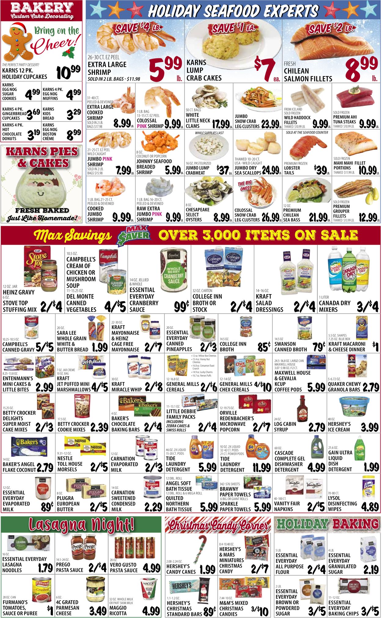 Catalogue Karns Quality Foods HOLIDAYS 2021 from 12/21/2021