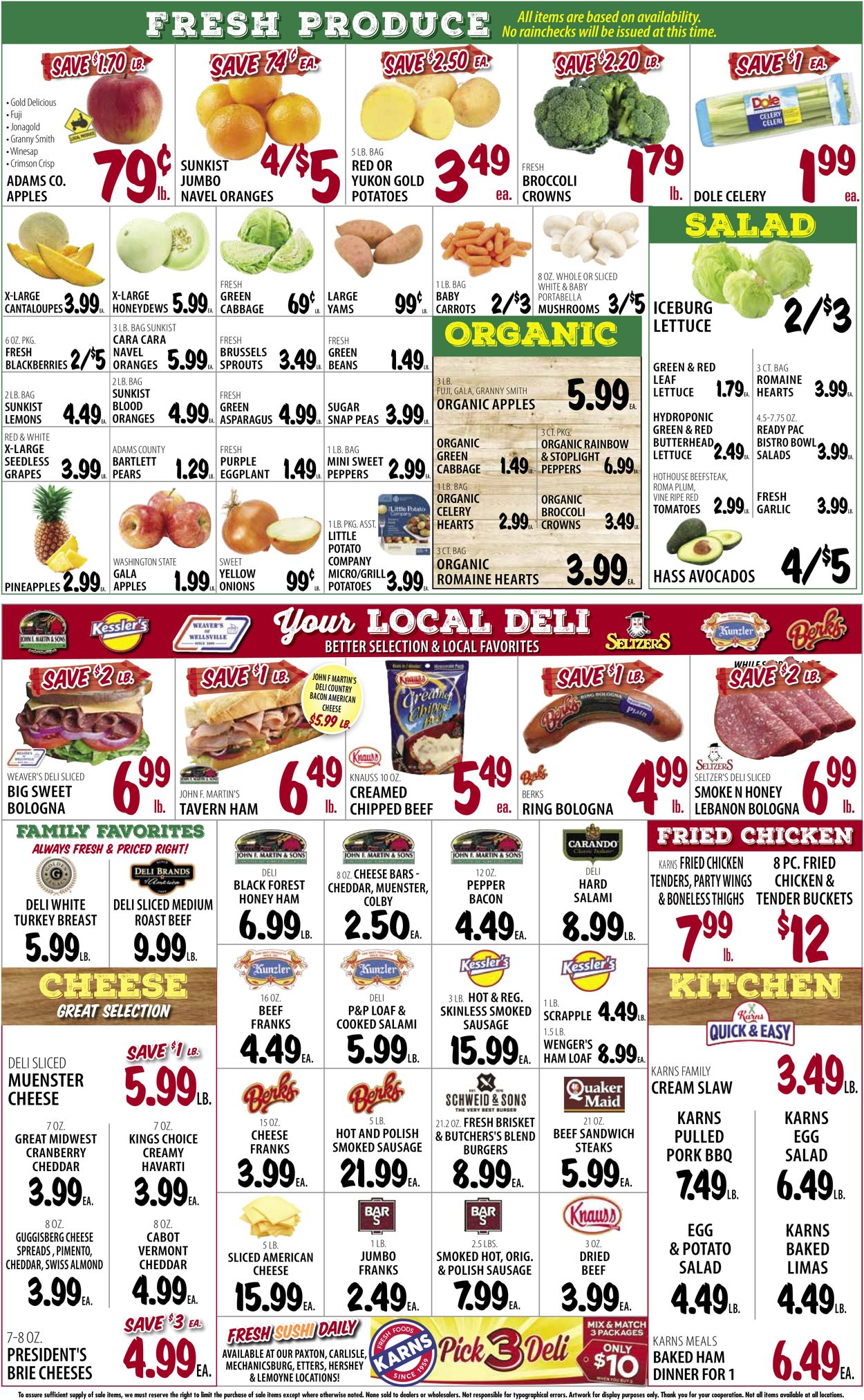 Catalogue Karns Quality Foods from 01/11/2022