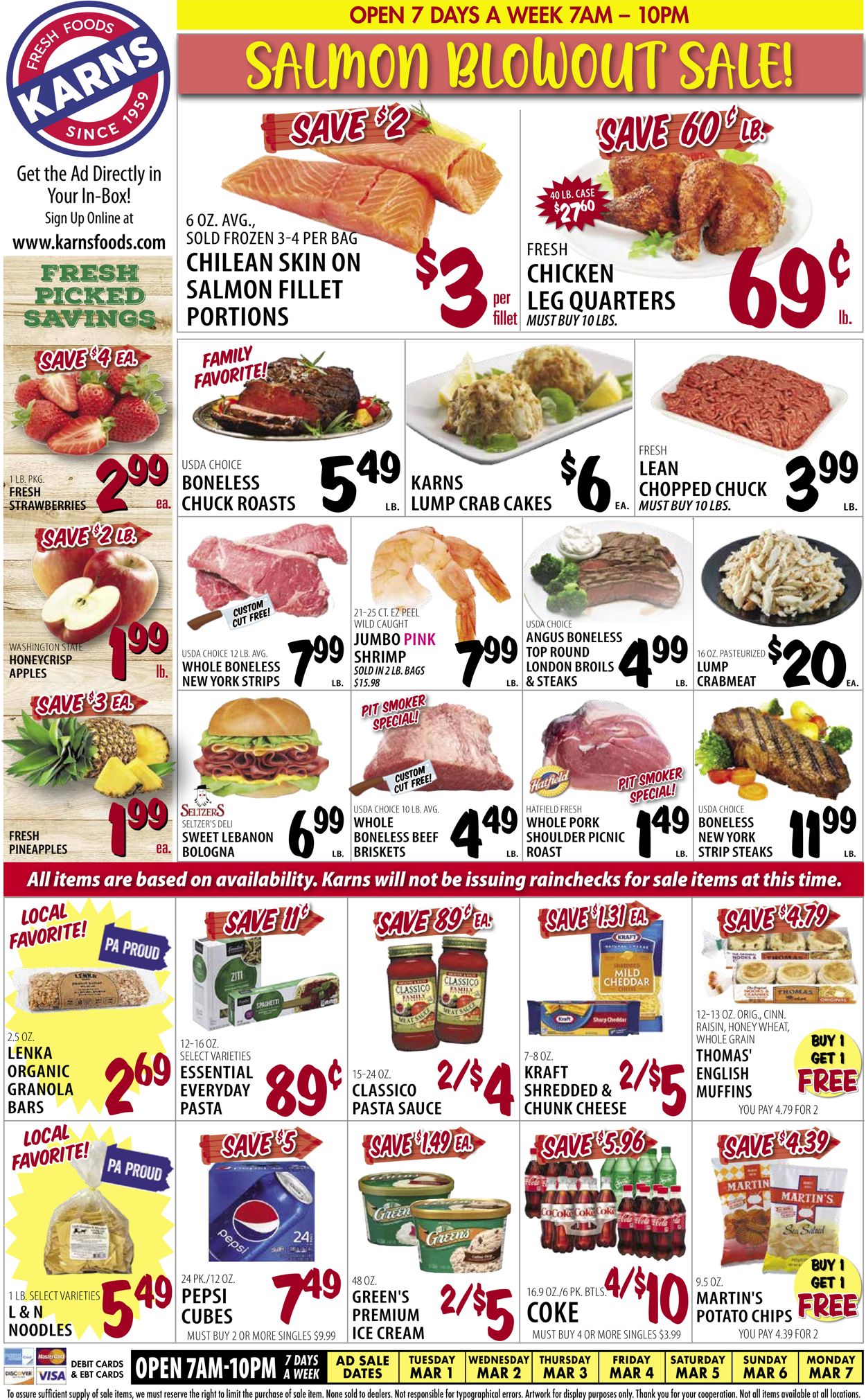 Catalogue Karns Quality Foods from 03/01/2022