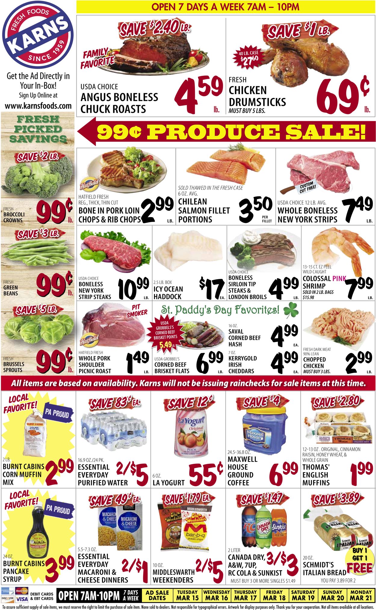 Catalogue Karns Quality Foods from 03/15/2022