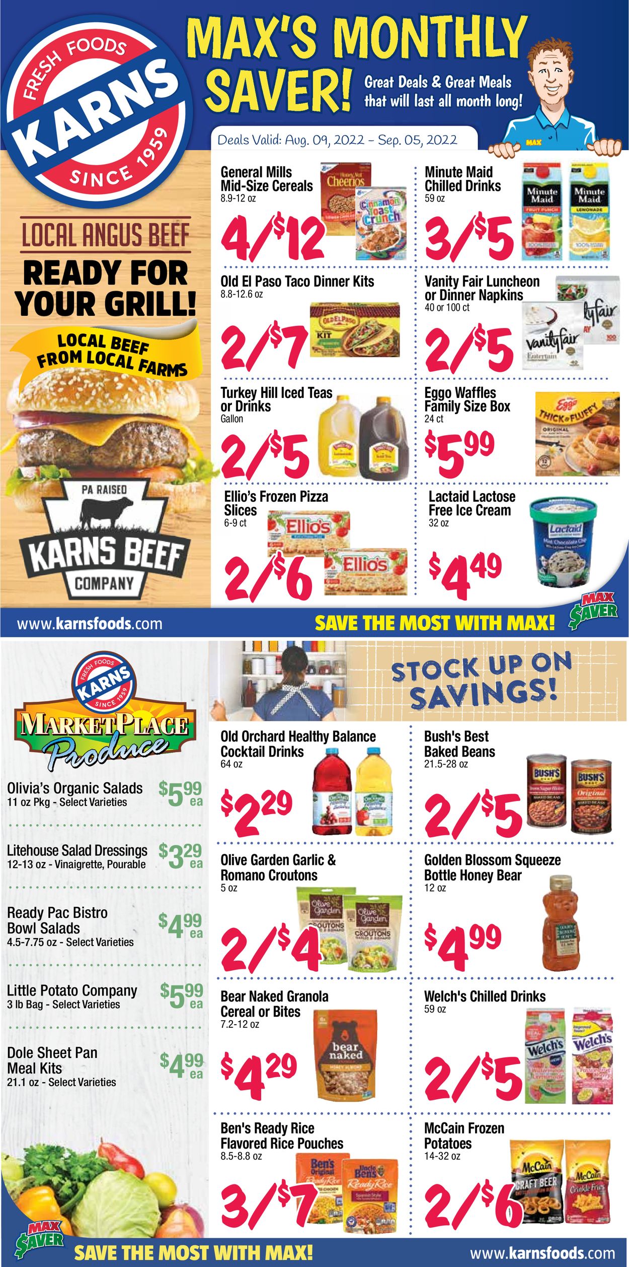 Catalogue Karns Quality Foods from 08/09/2022