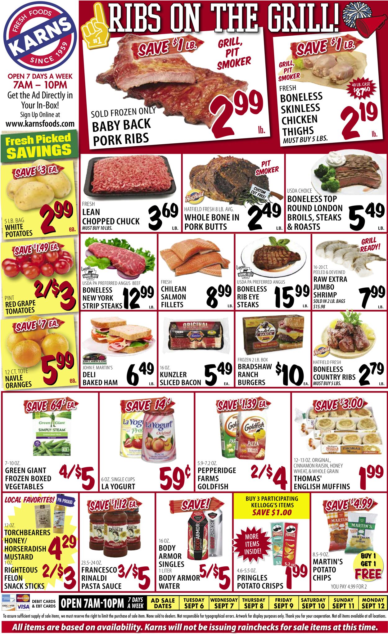 Catalogue Karns Quality Foods from 09/06/2022