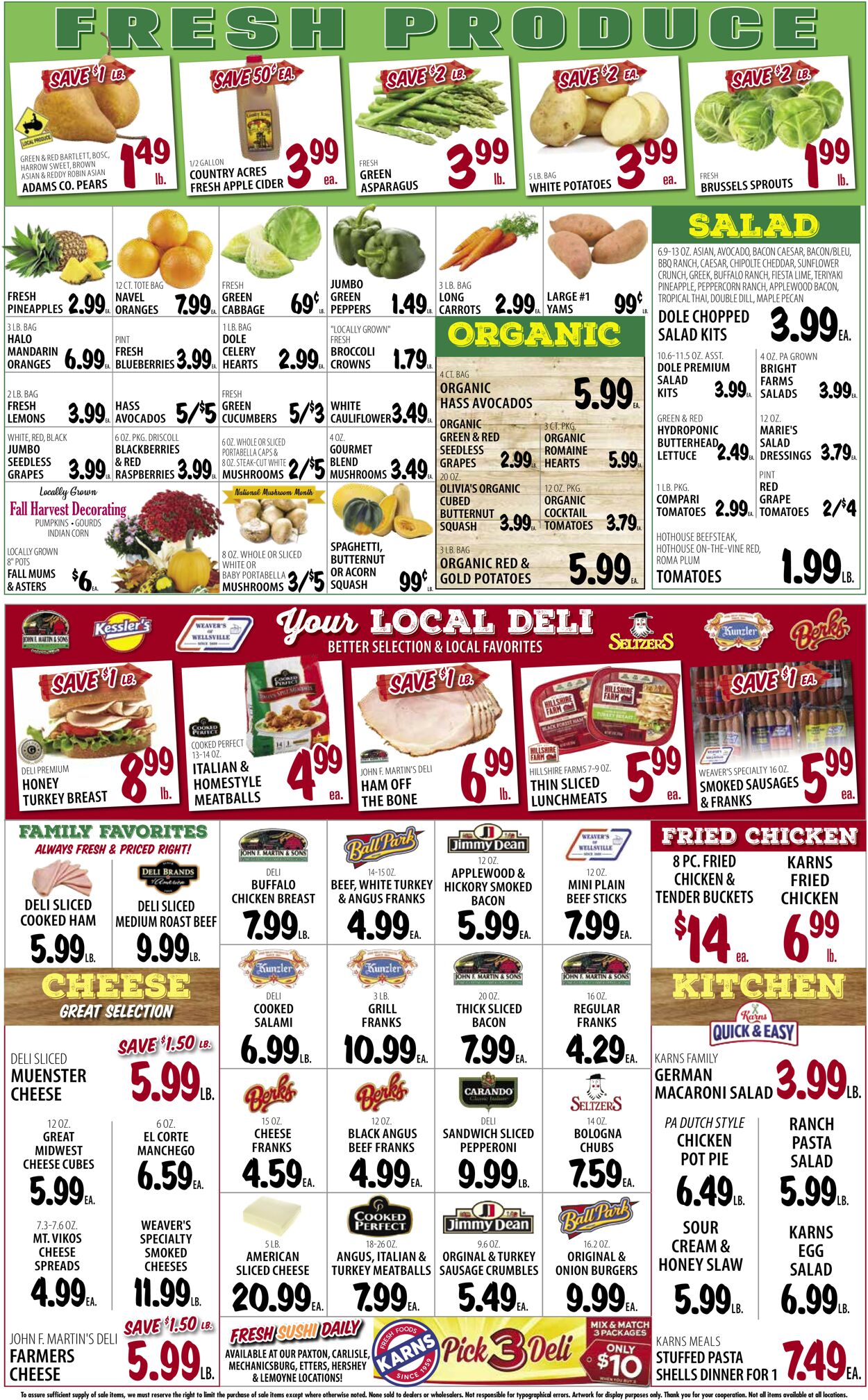 Catalogue Karns Quality Foods from 09/27/2022