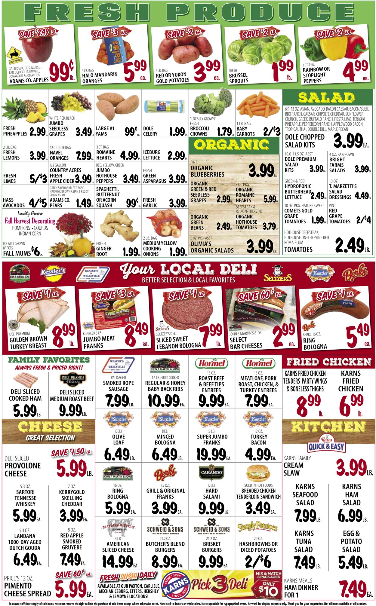 Catalogue Karns Quality Foods from 10/04/2022