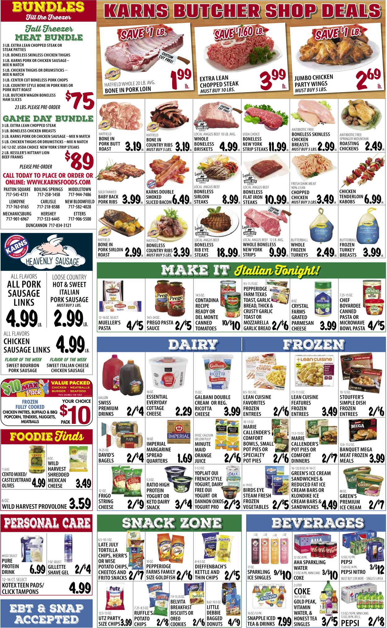 Catalogue Karns Quality Foods from 10/25/2022