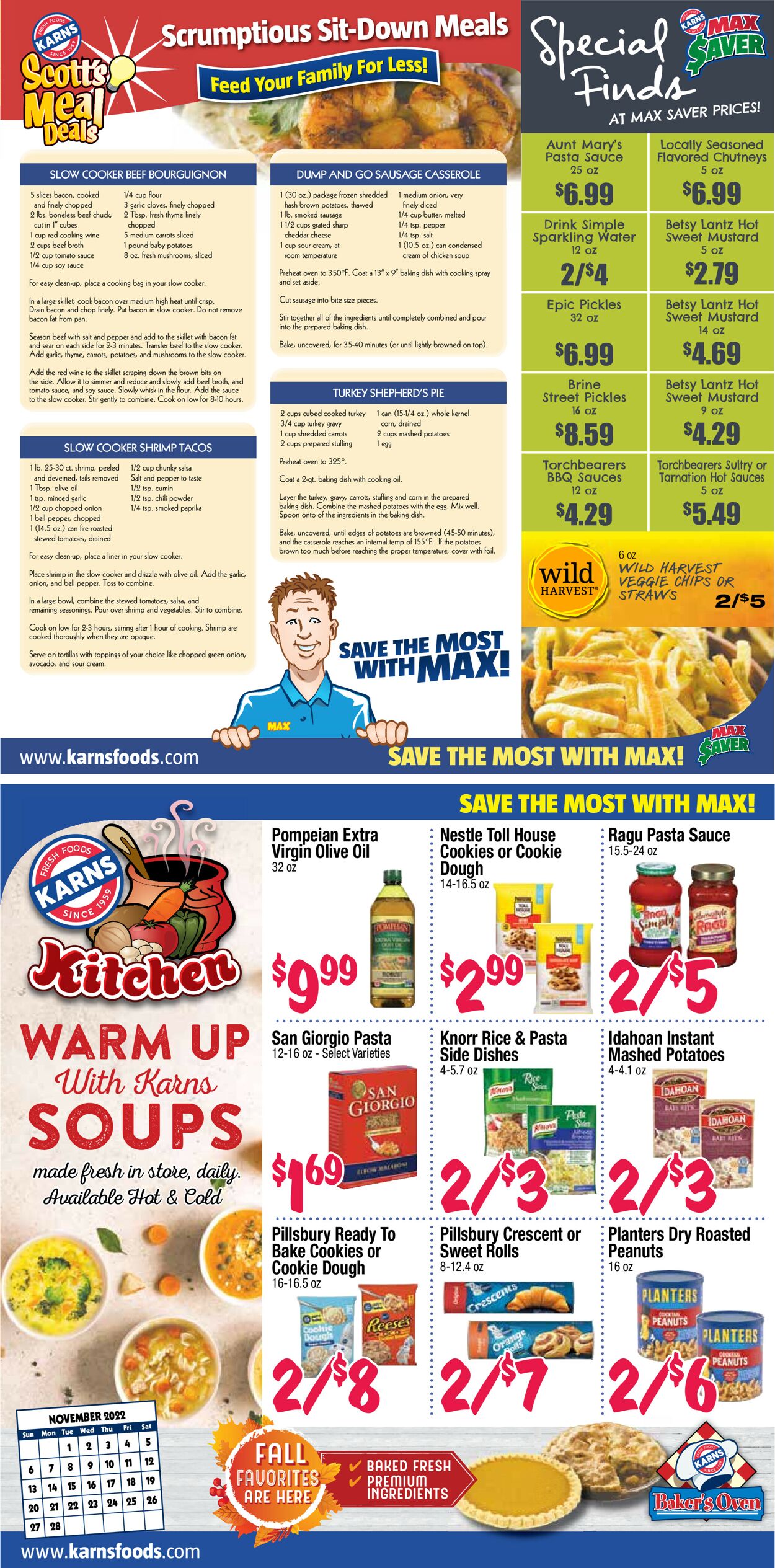 Catalogue Karns Quality Foods from 11/01/2022