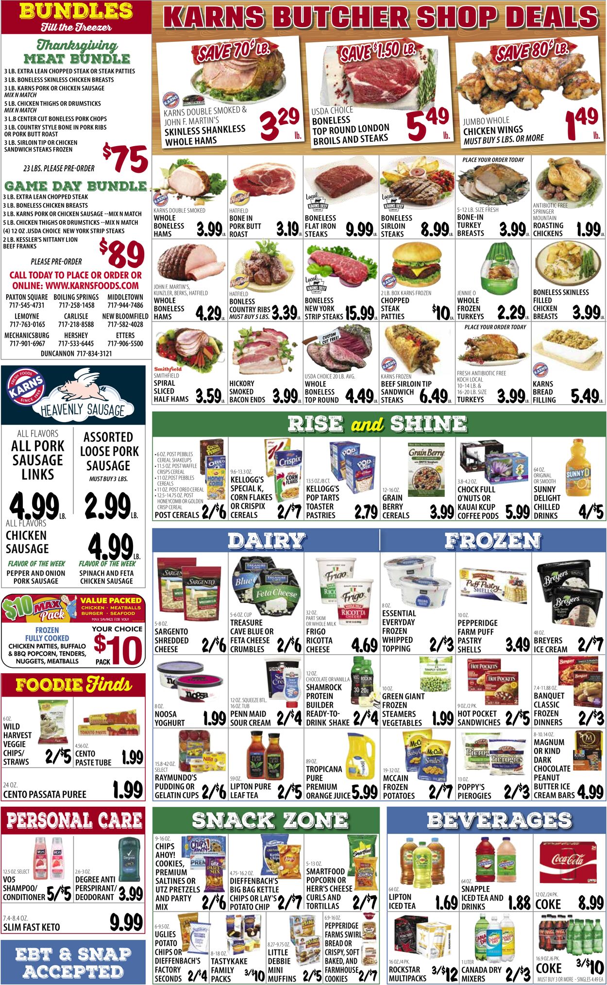 Catalogue Karns Quality Foods from 11/08/2022