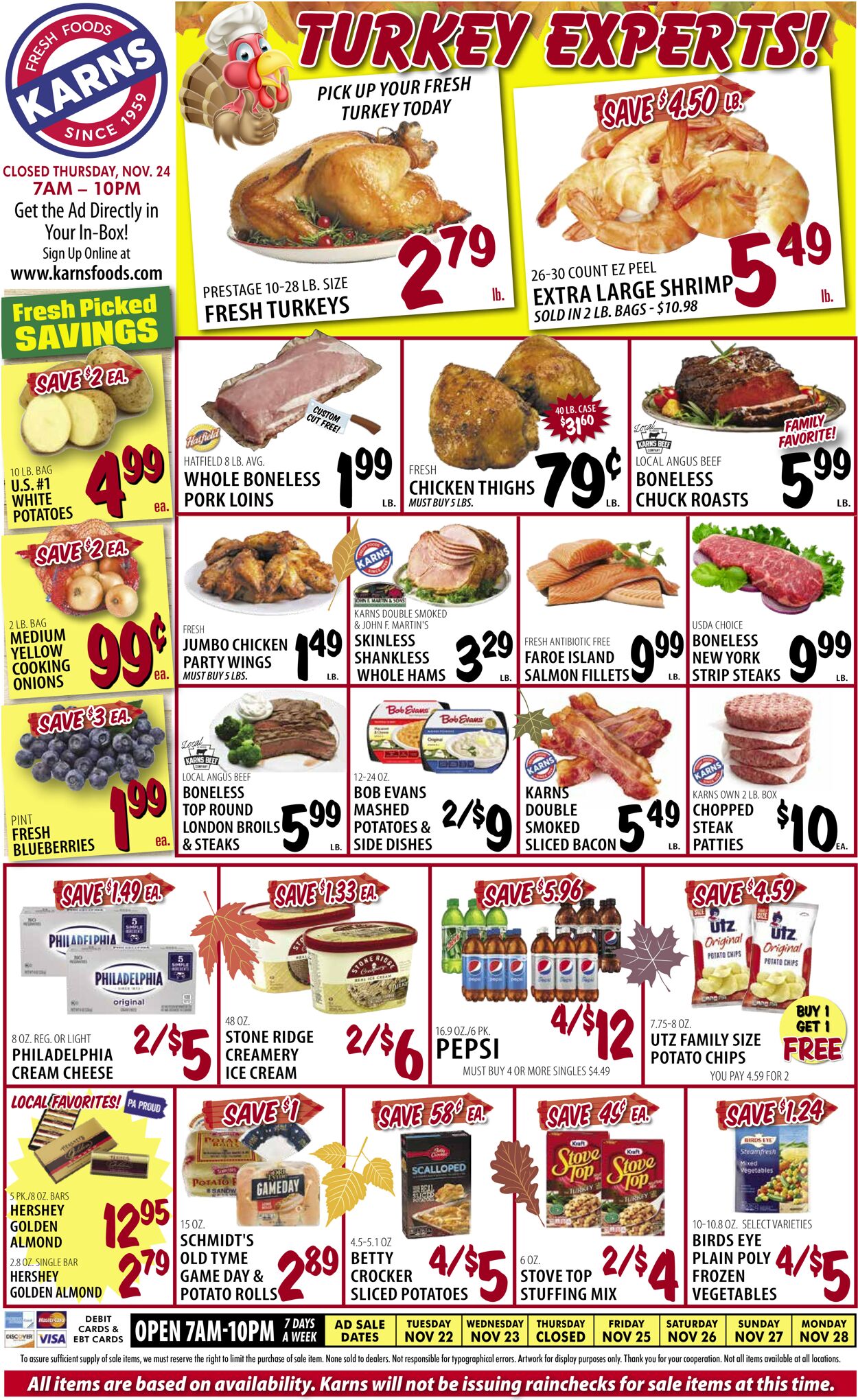 Catalogue Karns Quality Foods from 11/22/2022