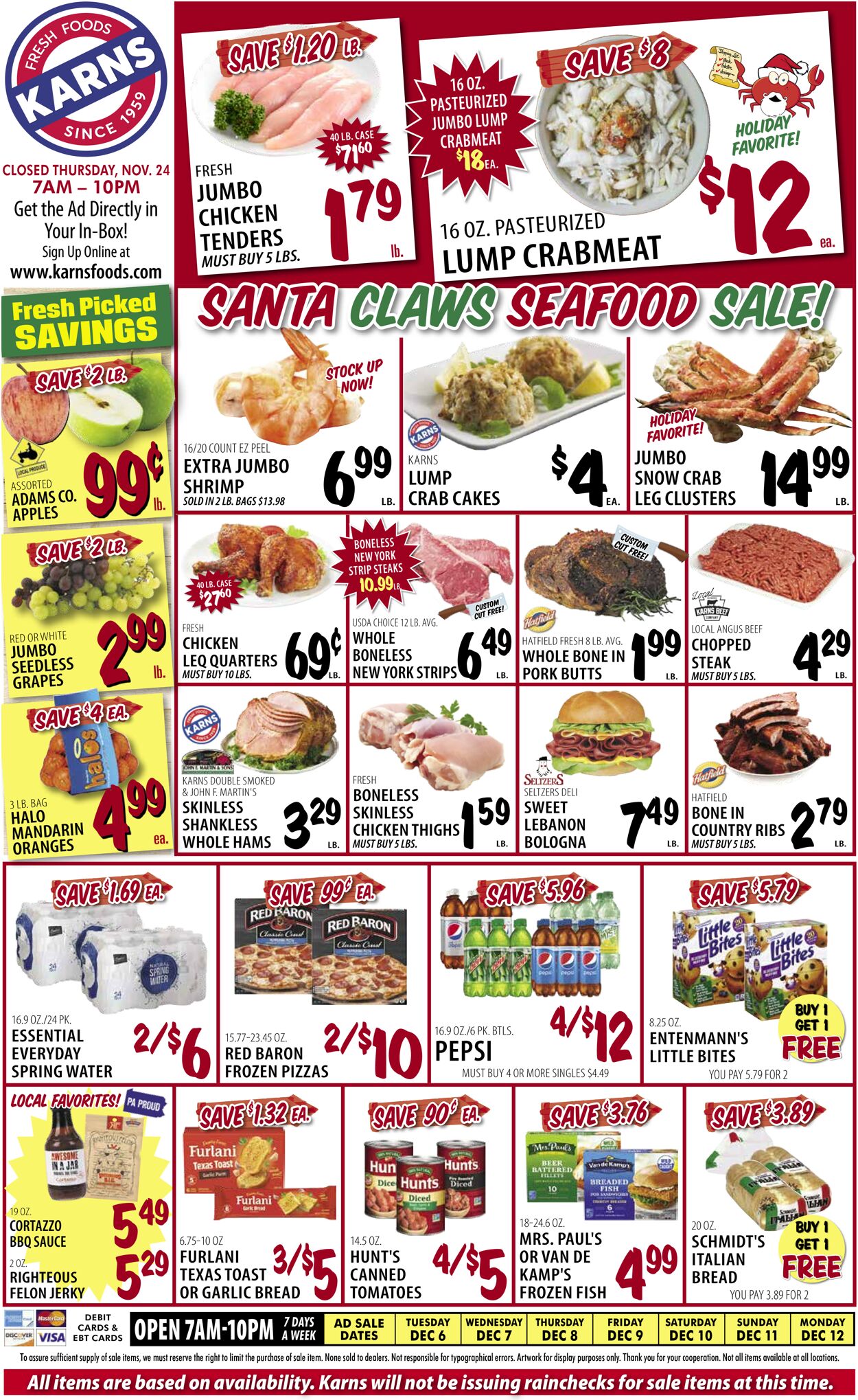 Catalogue Karns Quality Foods from 12/06/2022