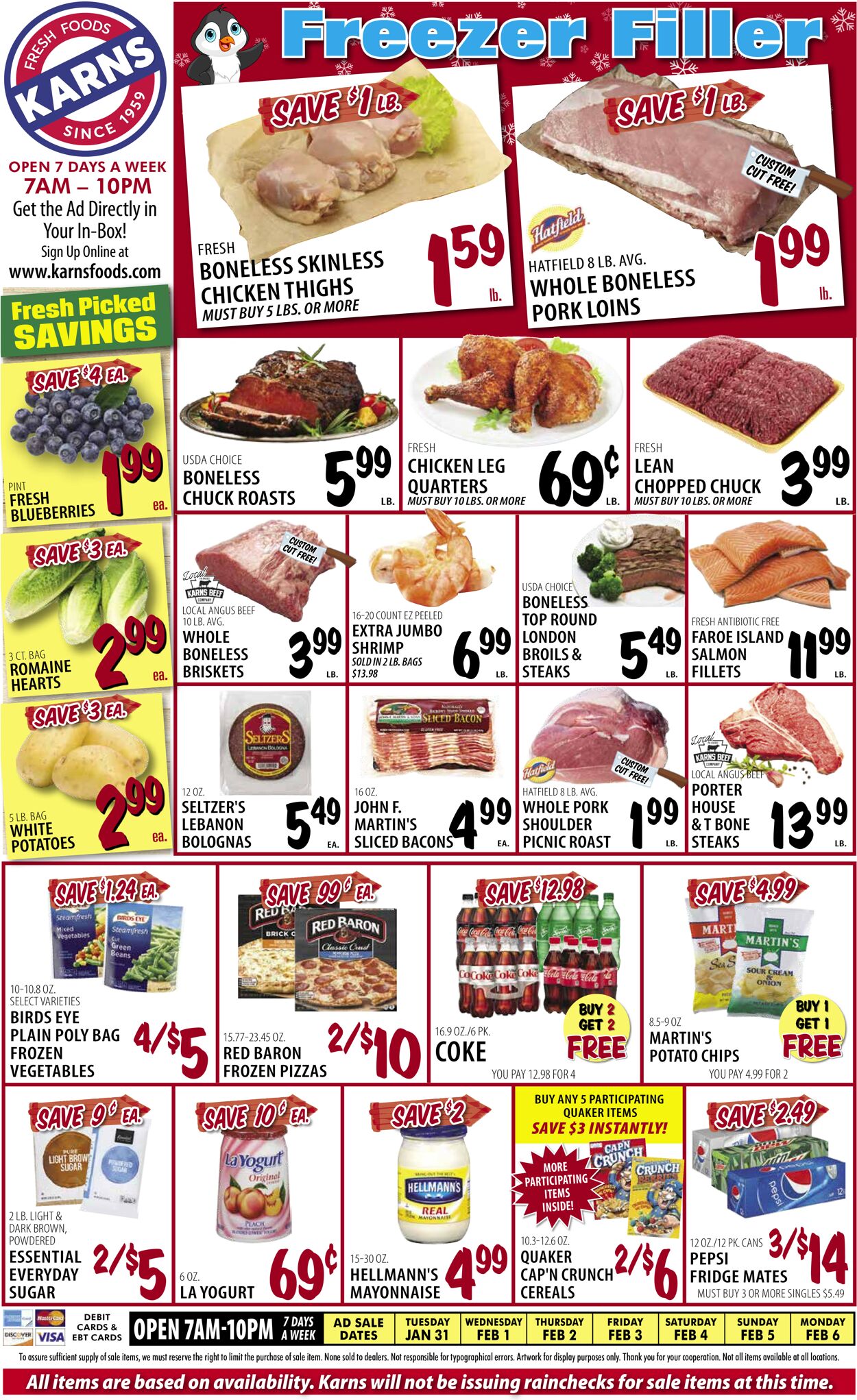 Catalogue Karns Quality Foods from 01/31/2023