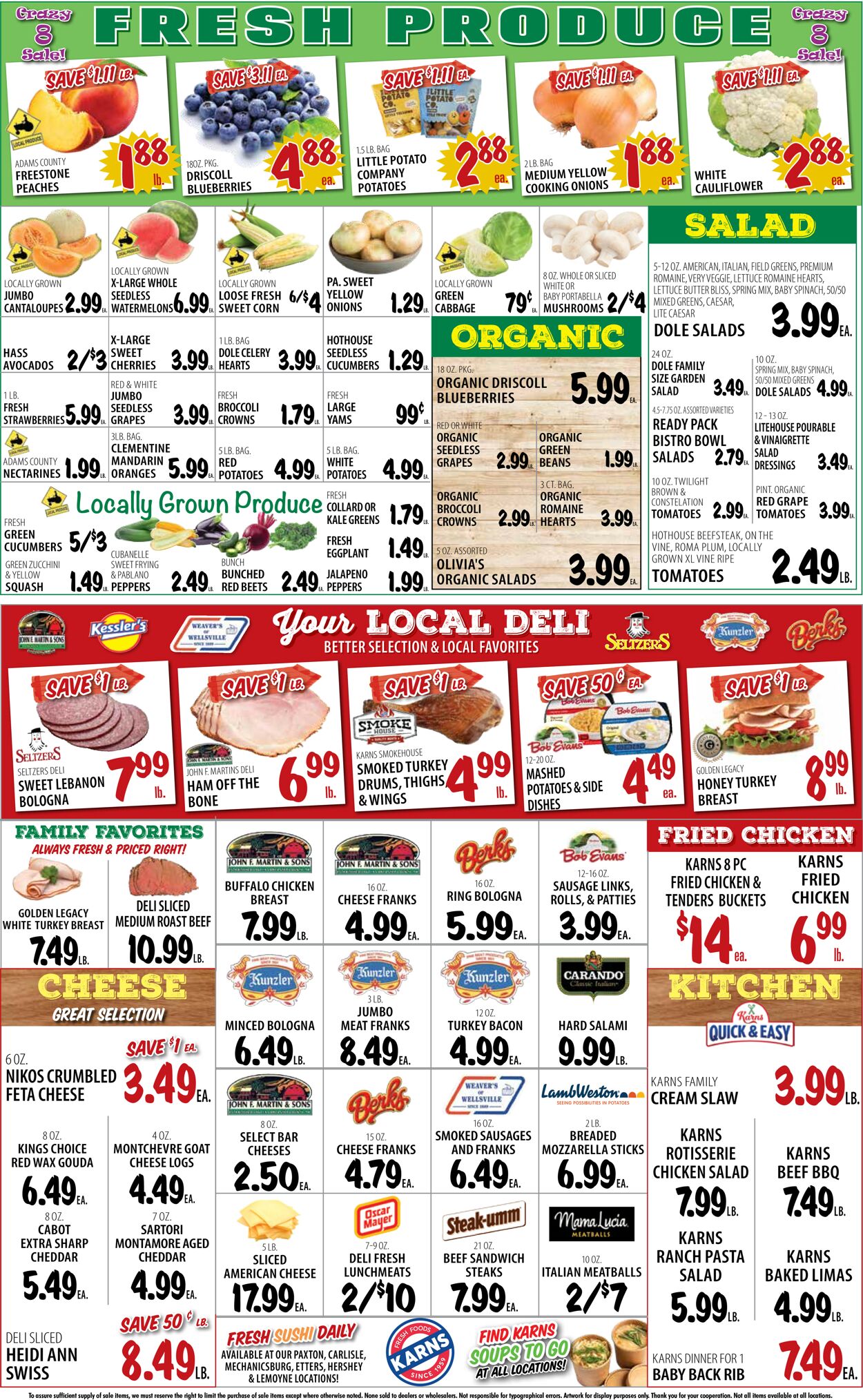 Catalogue Karns Quality Foods from 08/01/2023