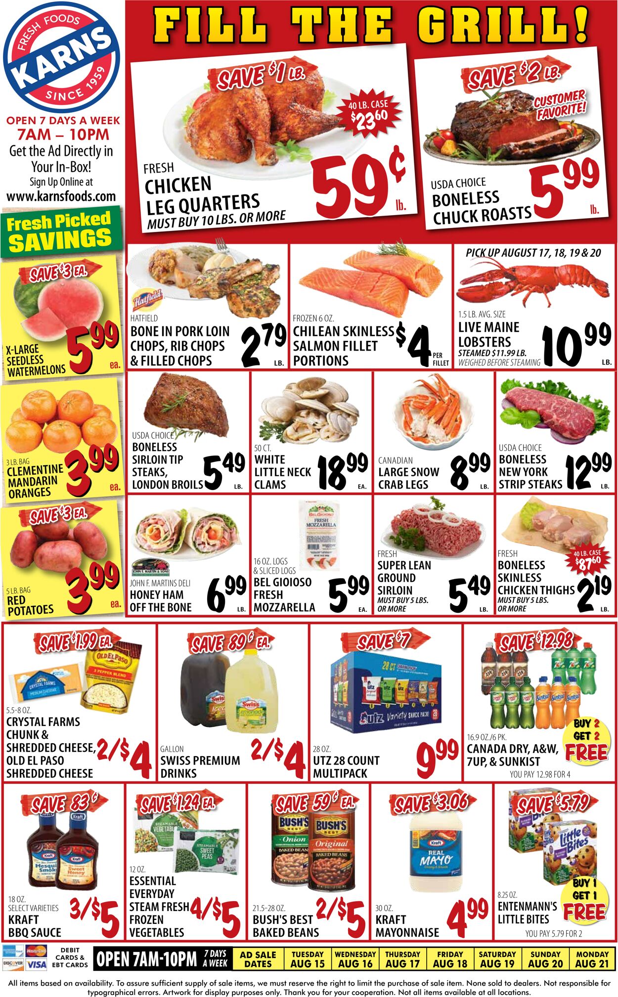 Catalogue Karns Quality Foods from 08/15/2023