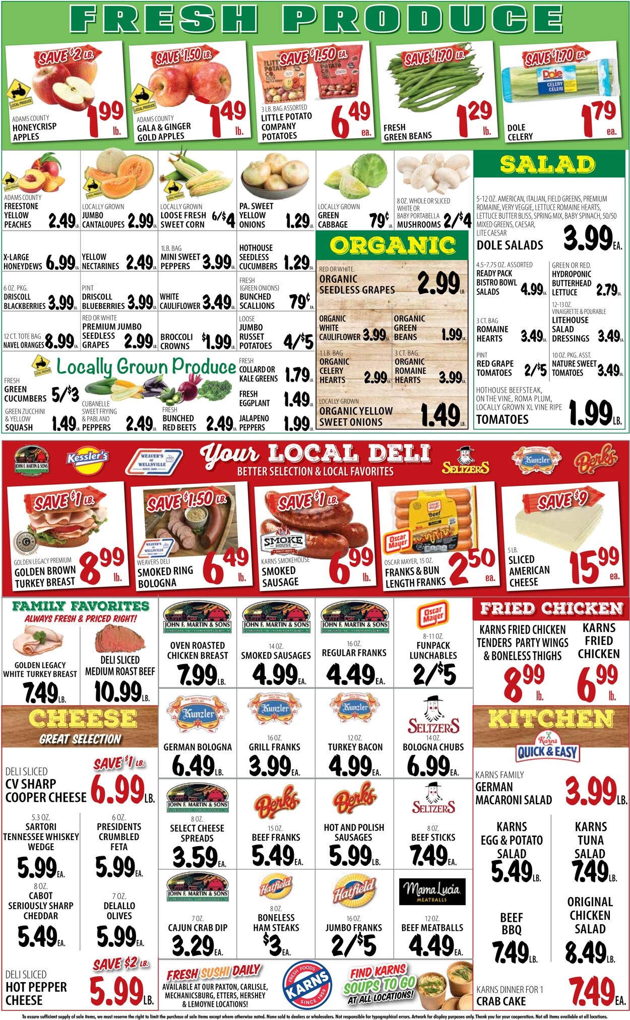 Catalogue Karns Quality Foods from 08/15/2023