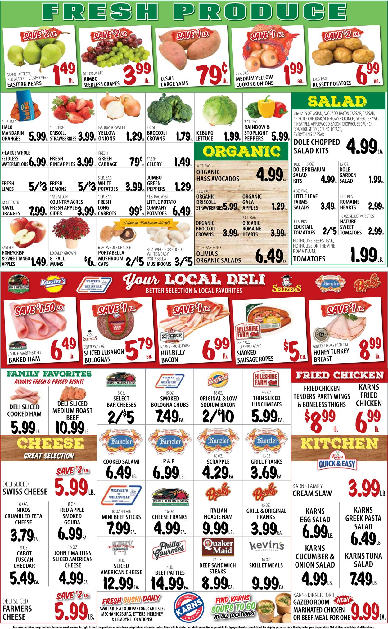 Catalogue Karns Quality Foods from 09/12/2023
