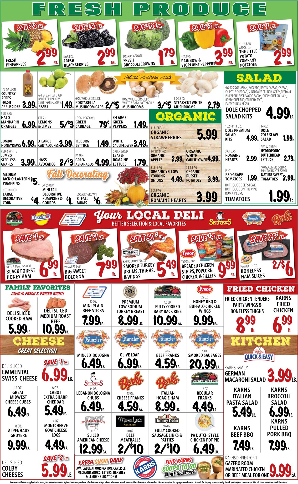 Catalogue Karns Quality Foods from 09/26/2023